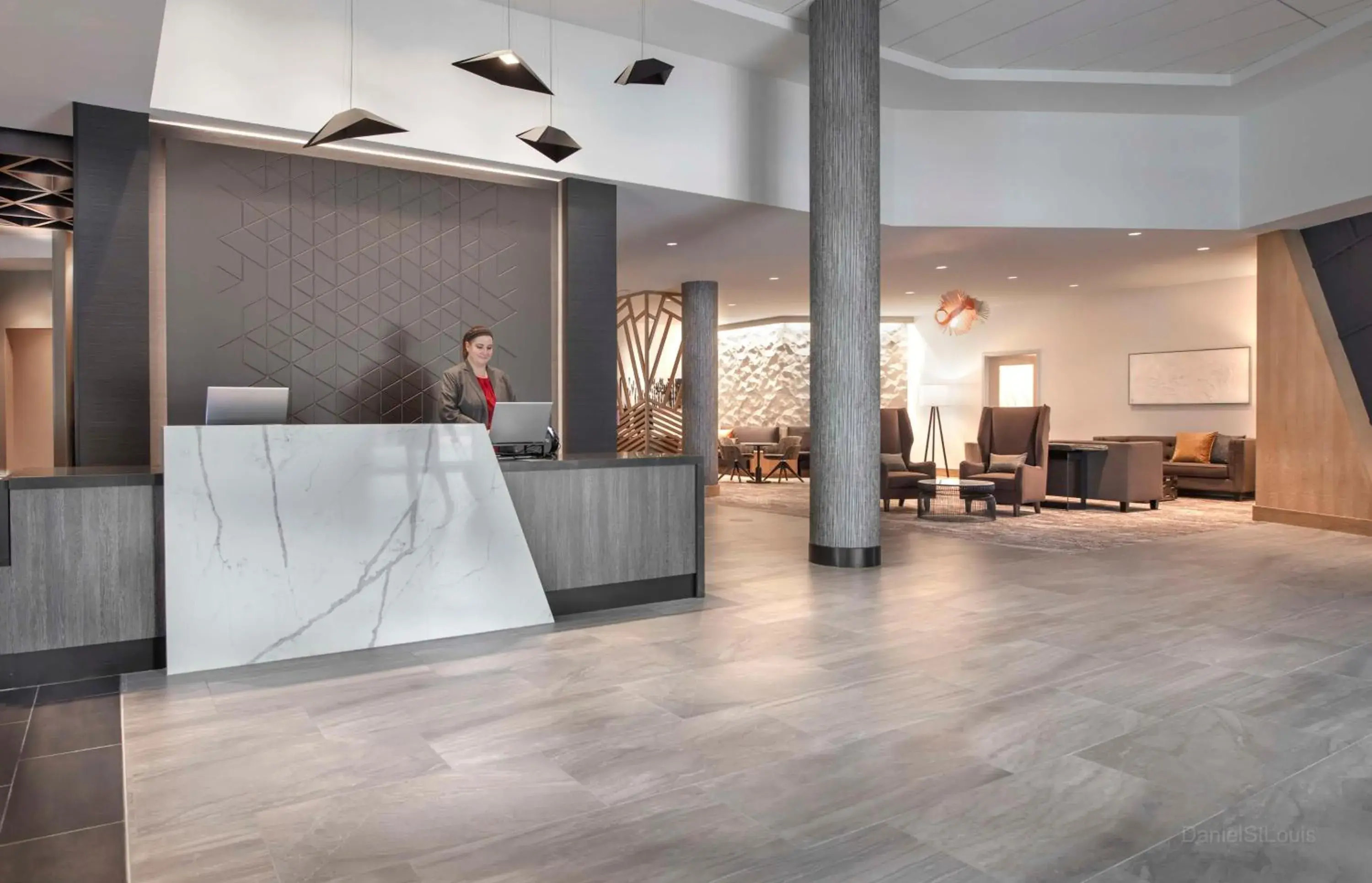 Lobby or reception in Hyatt Place Moncton-Downtown Lobby or reception in Hyatt Place Moncton-Downtown