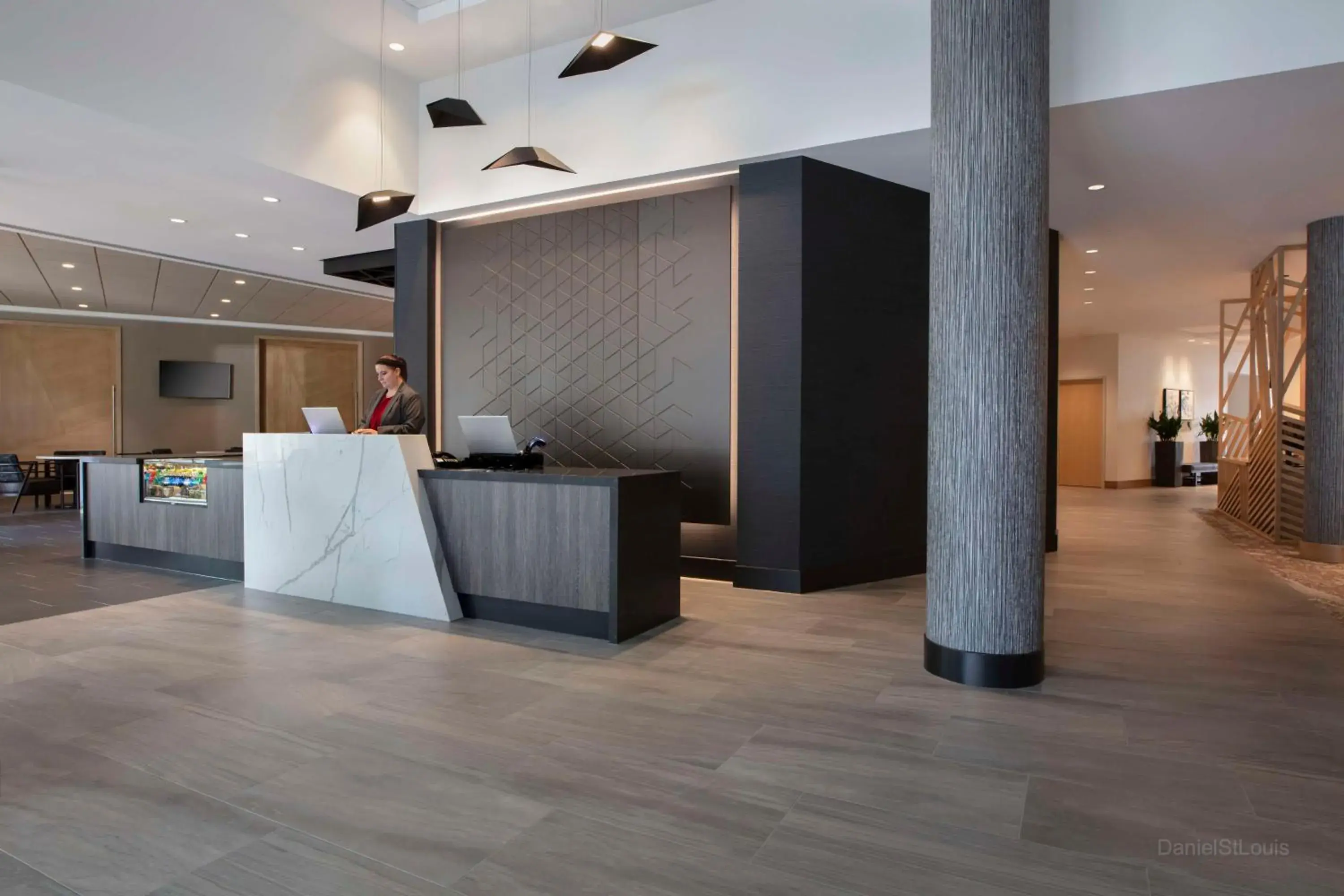 Lobby or reception in Hyatt Place Moncton-Downtown Lobby or reception in Hyatt Place Moncton-Downtown