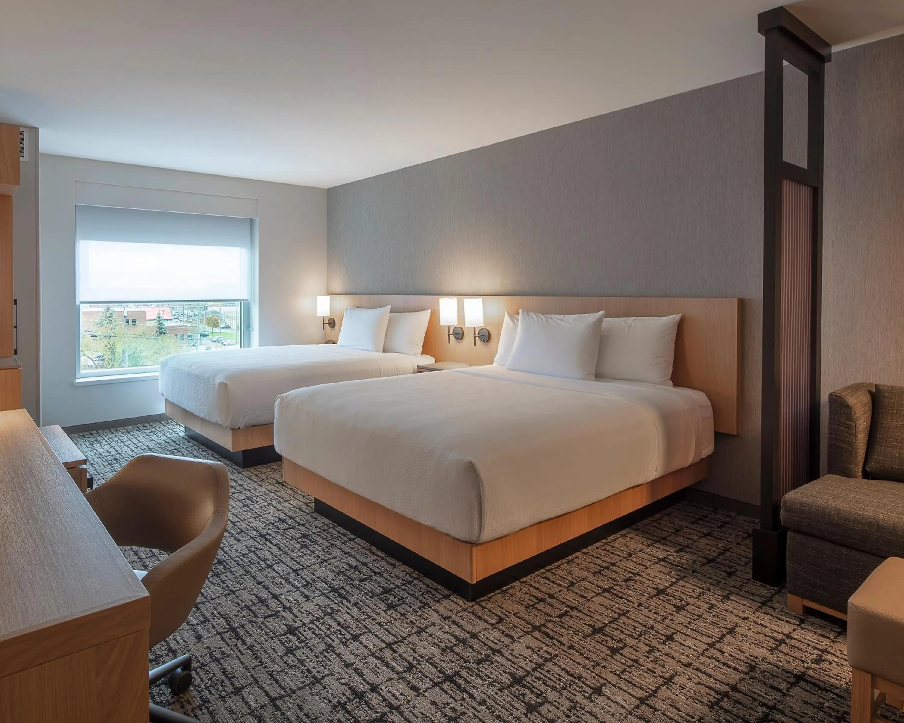 Photo of the whole room, Bed in Hyatt Place Moncton-Downtown