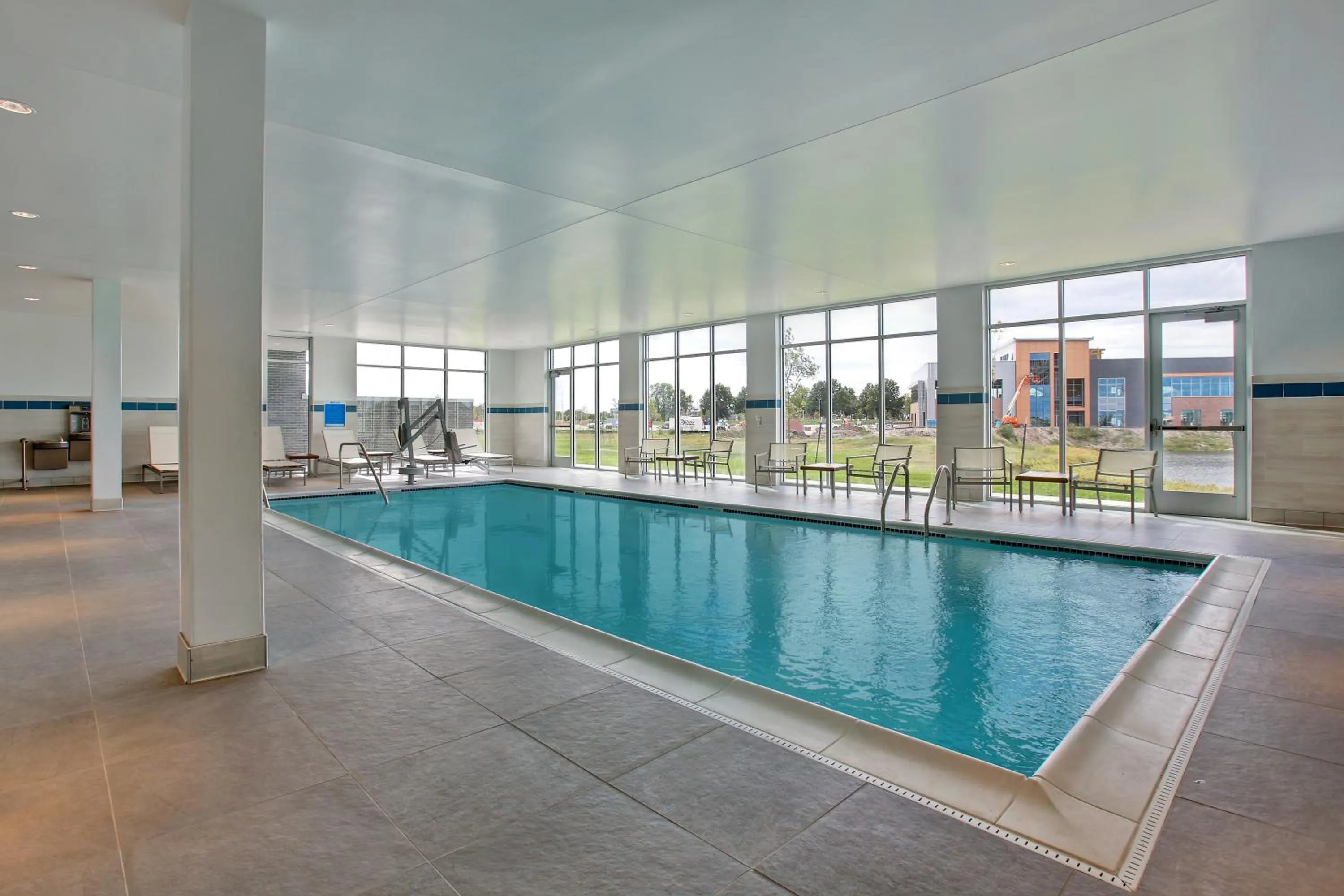 Swimming pool in Hyatt Place at Wichita State University