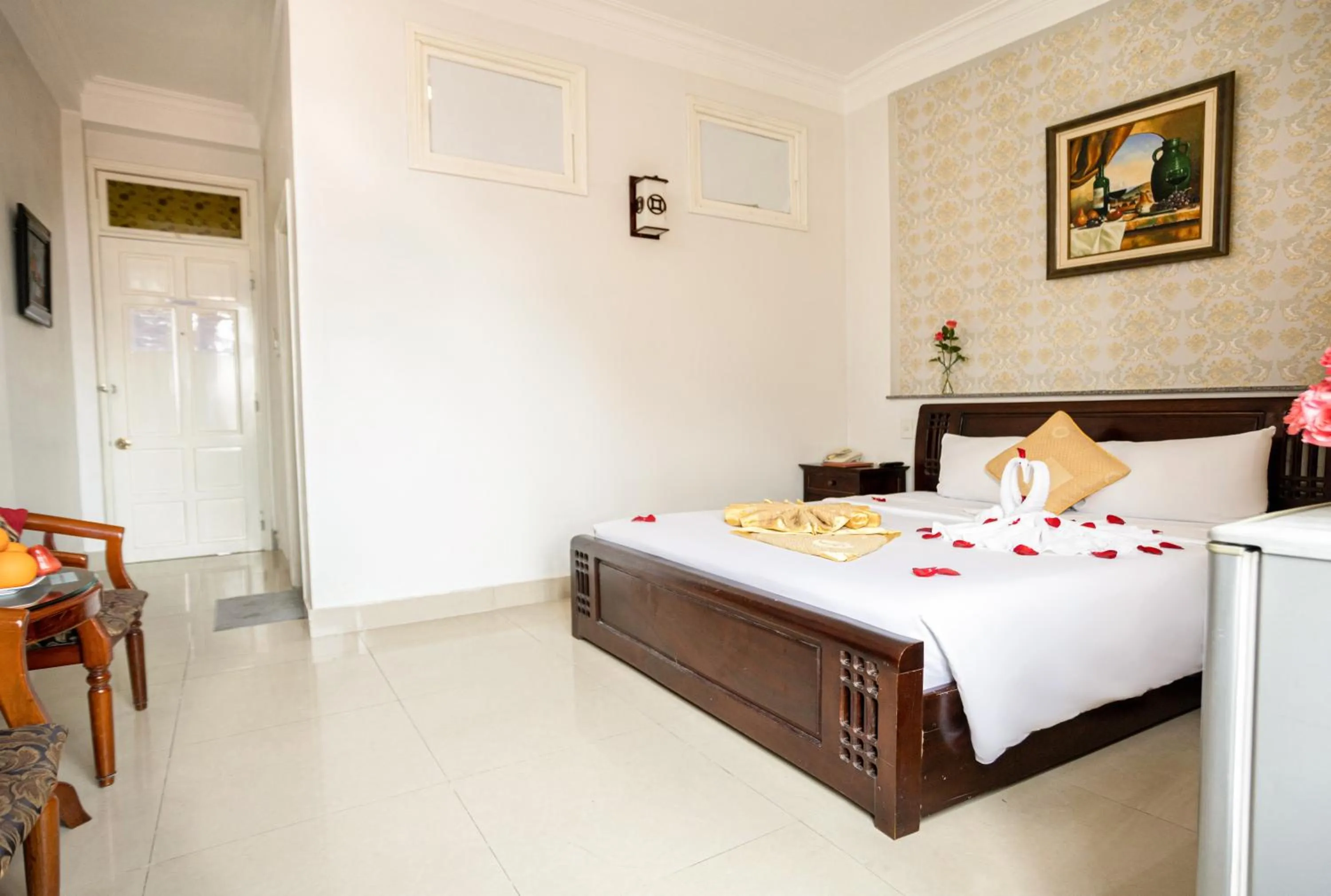 Bed in Hue Harmony Hotel