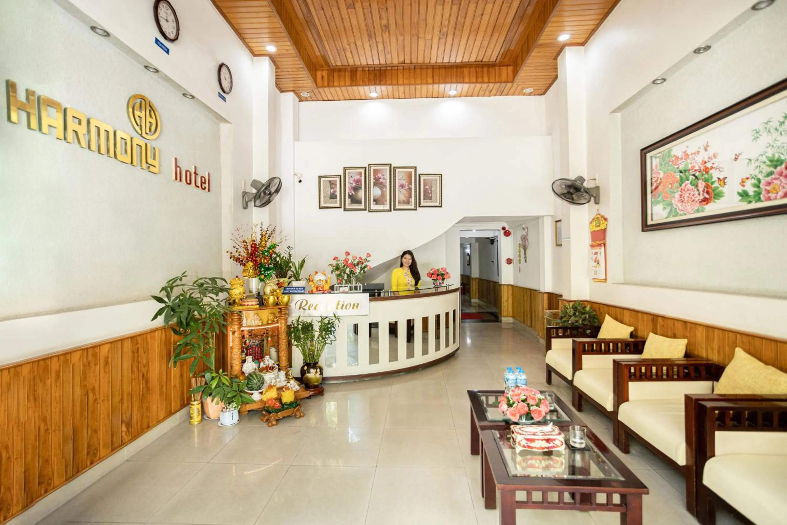 Facade/entrance in Hue Harmony Hotel