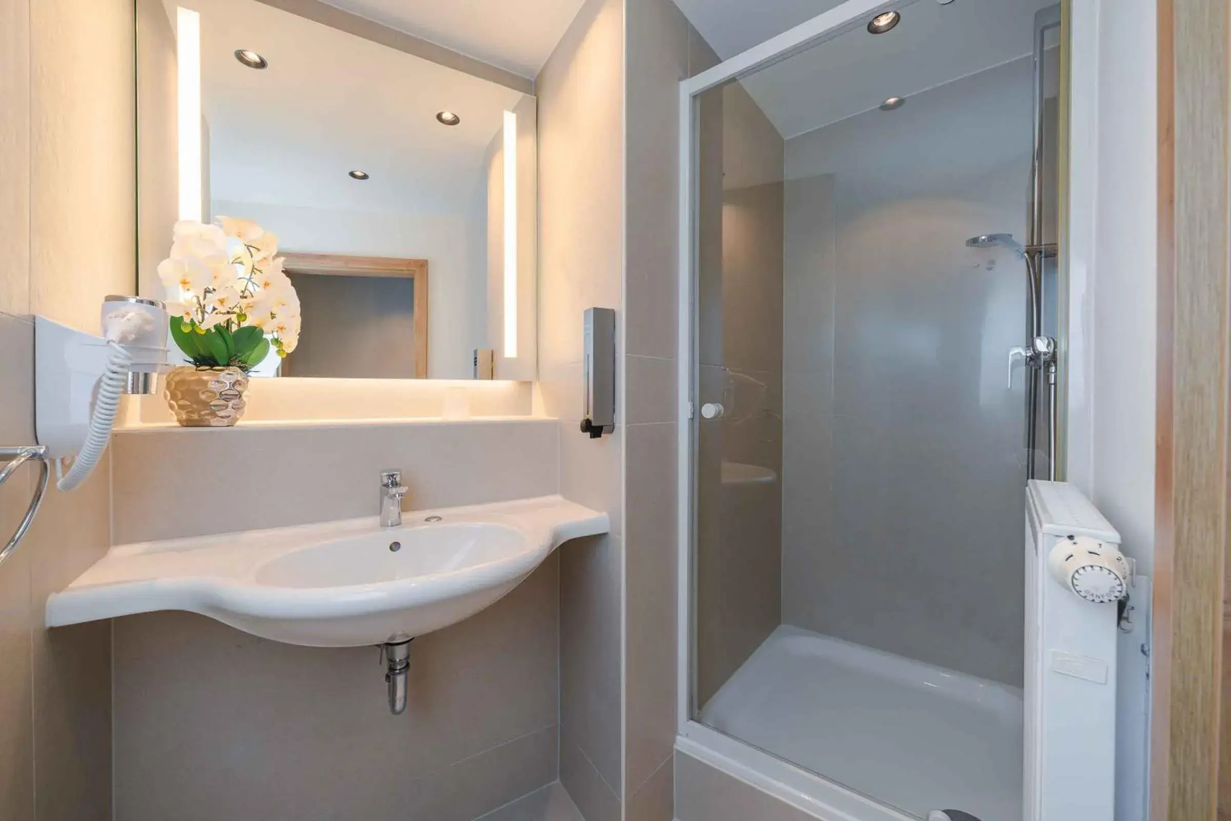 Bathroom in PLAZA INN Köln Pulheim Bathroom in PLAZA INN Köln Pulheim