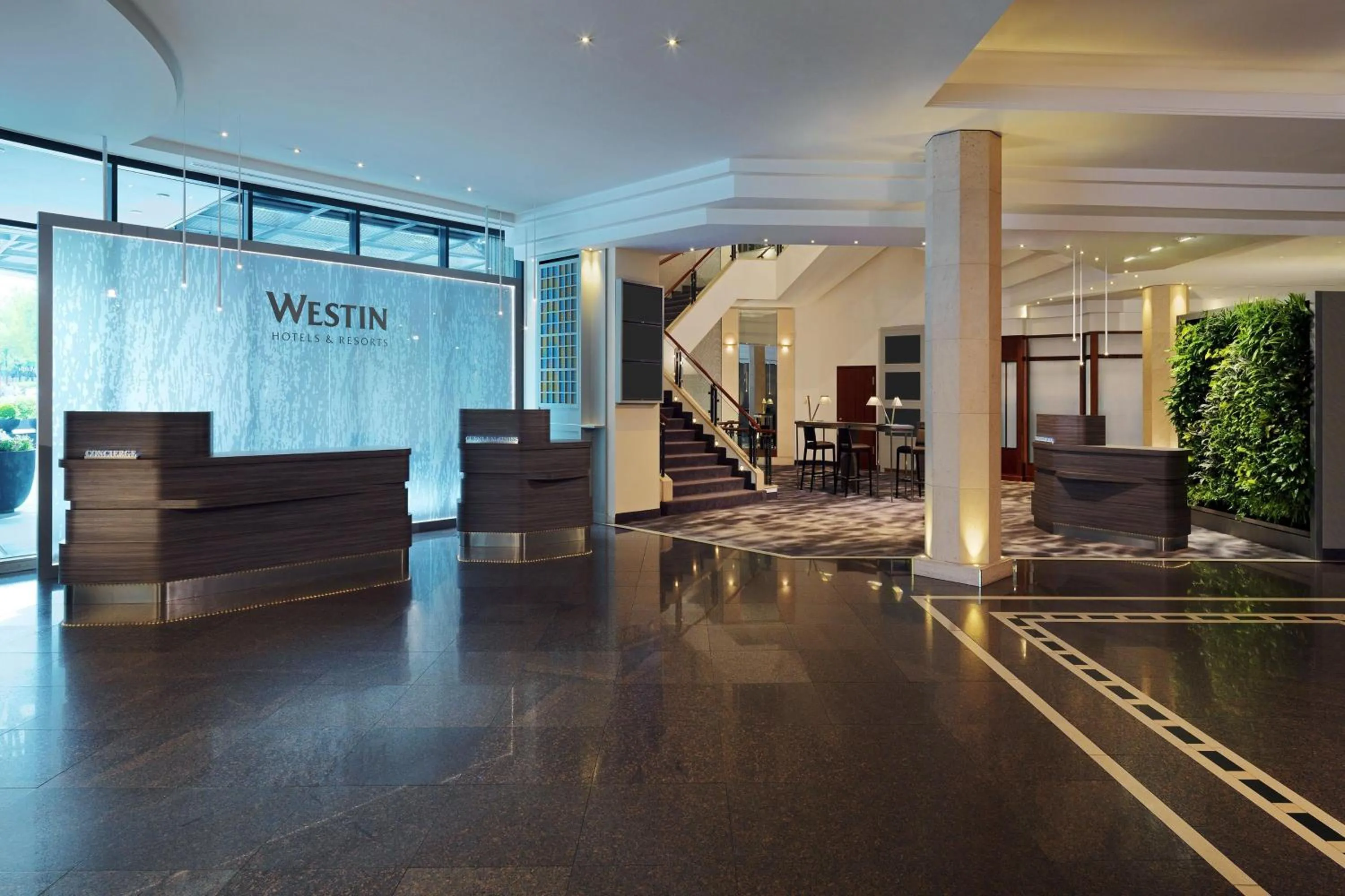 Lobby or reception in The Westin Grand Munich