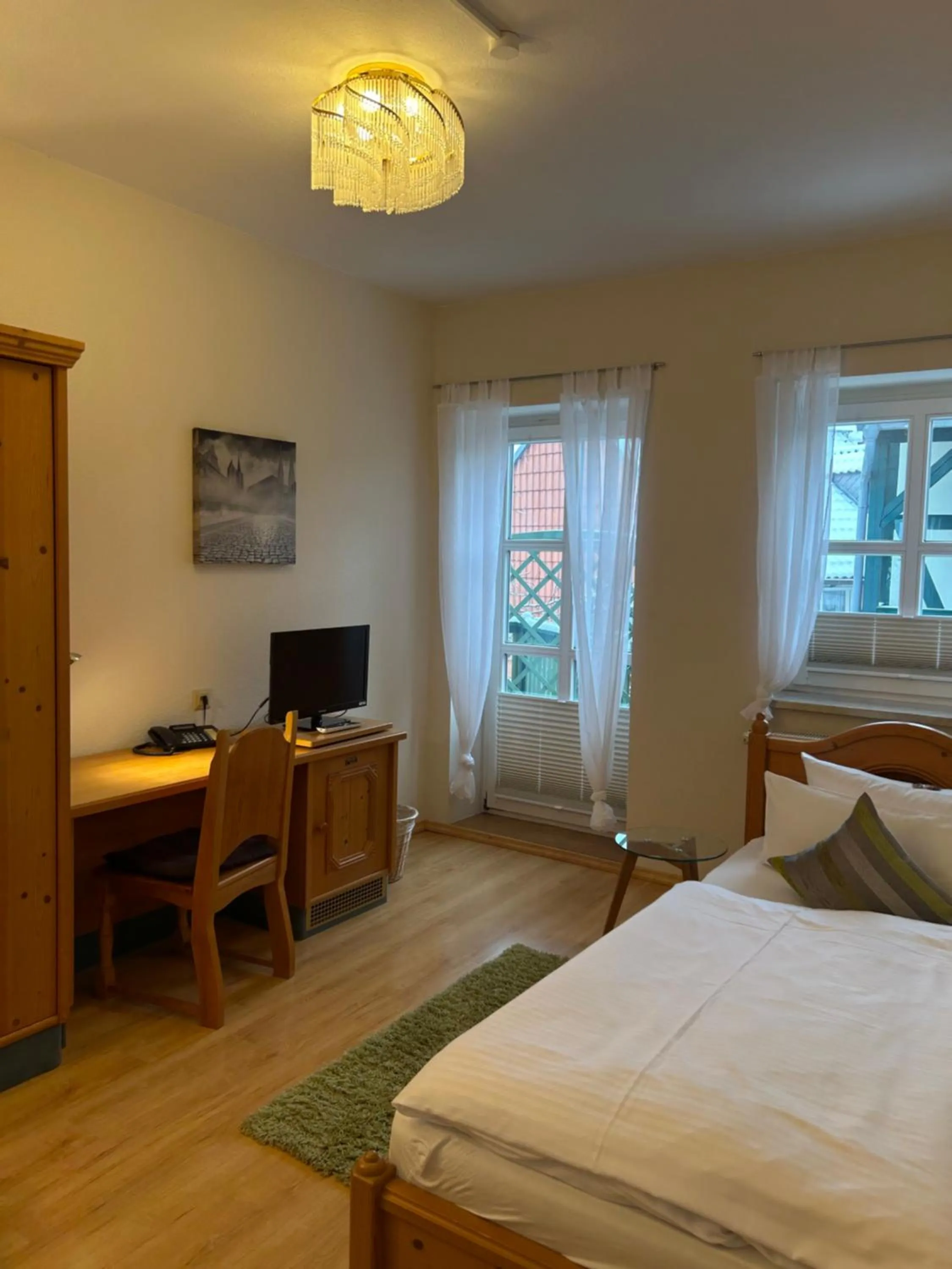 Bed in Hotel Am Grudenberg