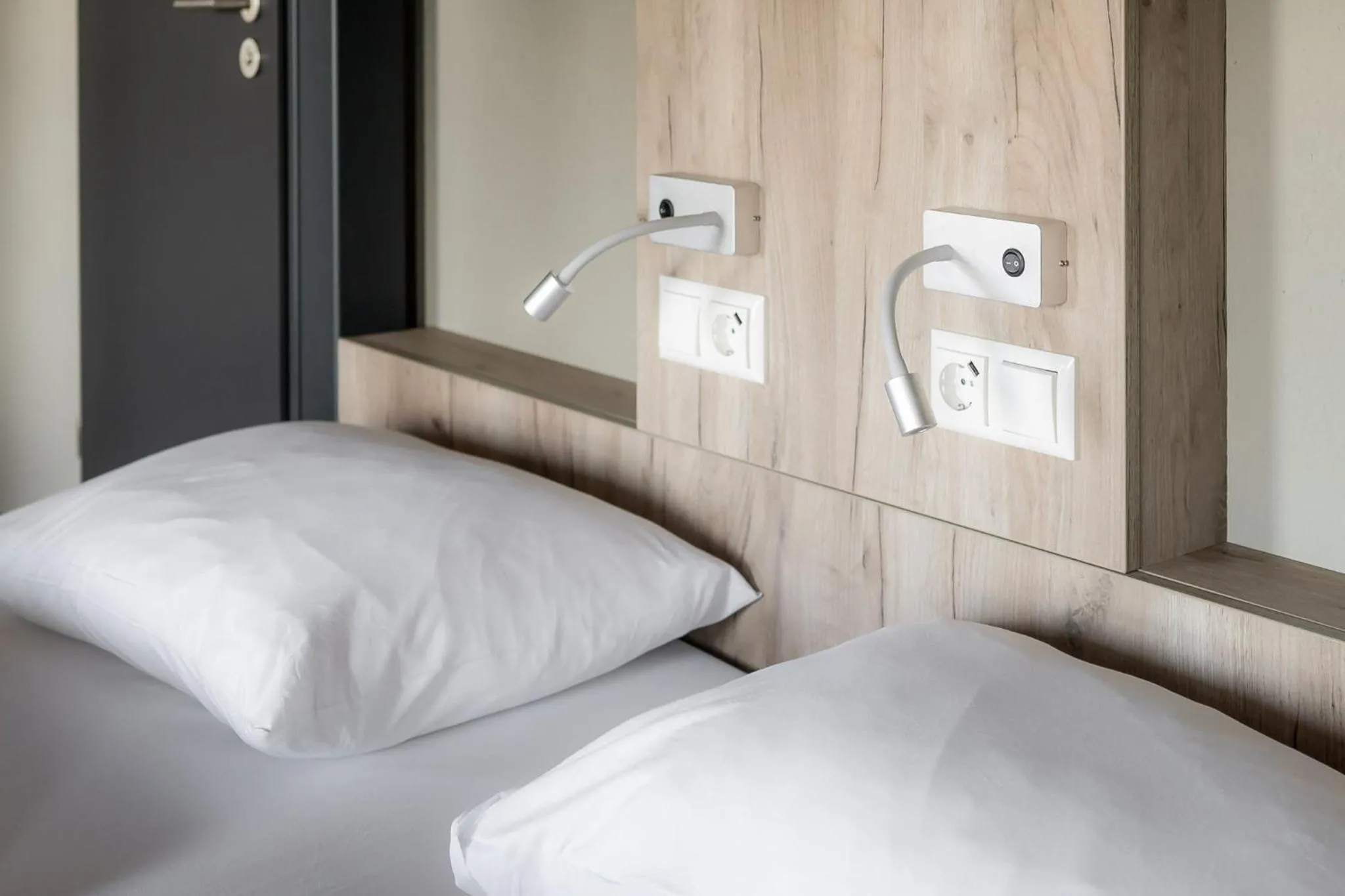 Bed in WIROtel Warnemünde