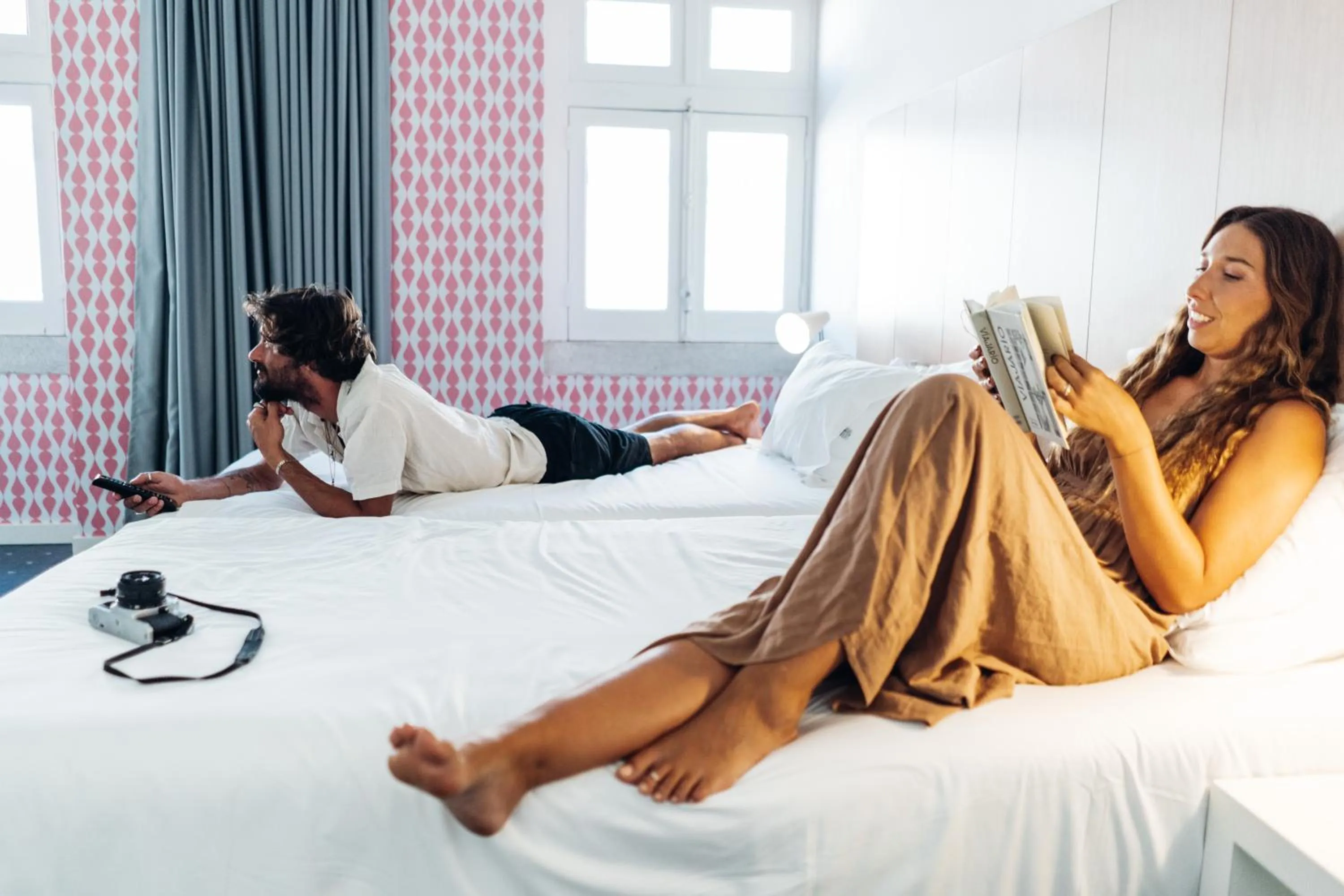 Bed in Stay Hotel Lisboa Centro Chiado