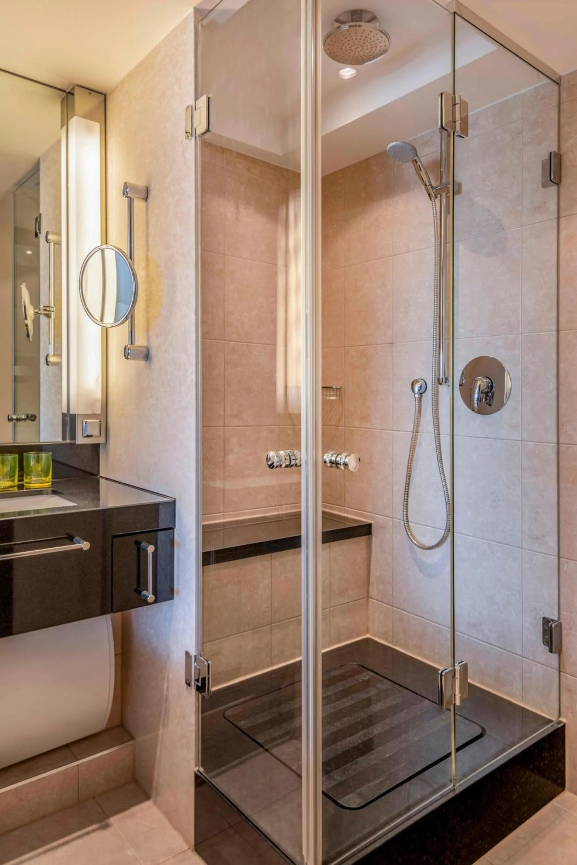 Bathroom in Four Points by Sheraton Munich Arabellapark