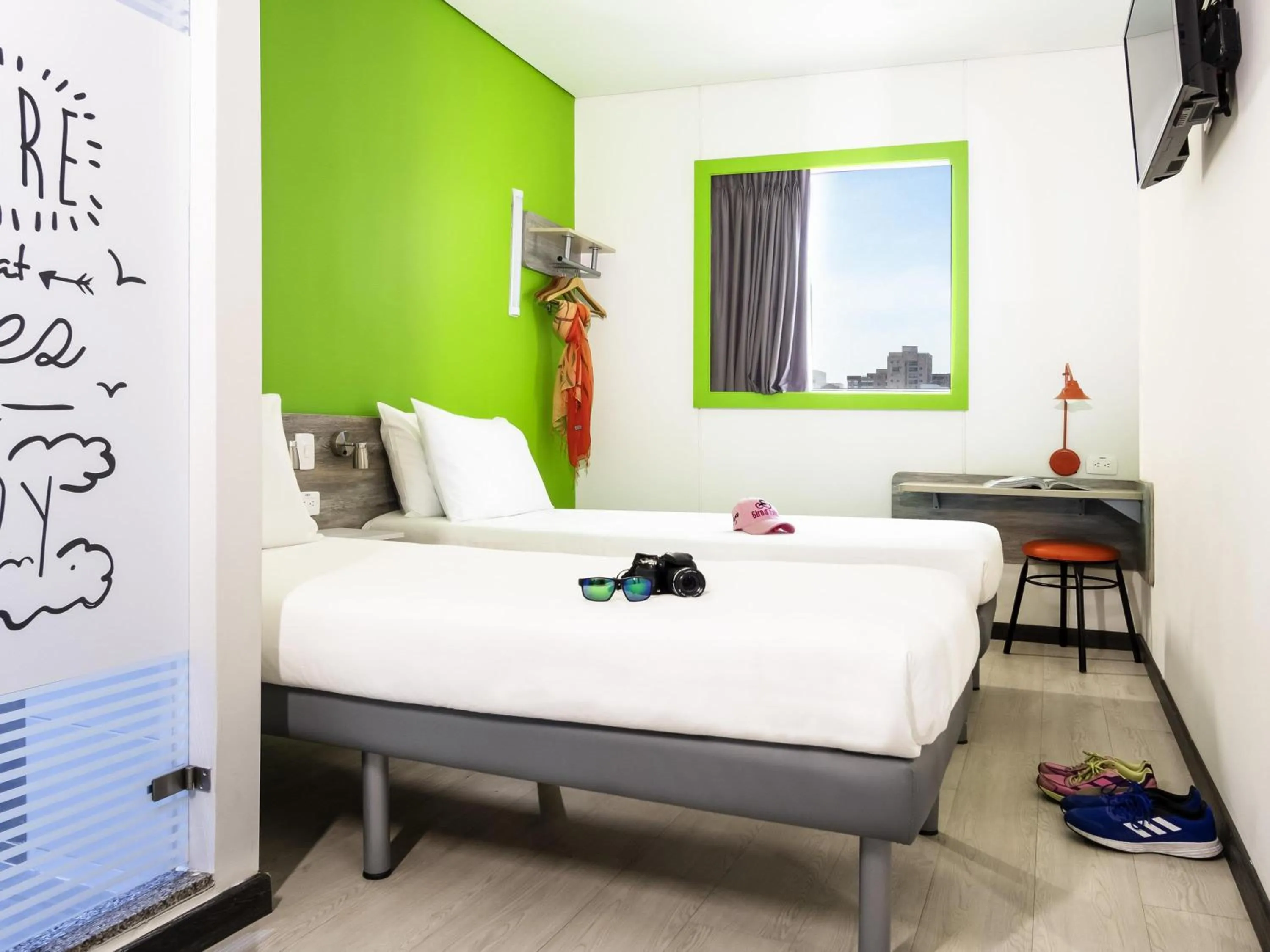 Bedroom, Bed in ibis budget Barranquilla