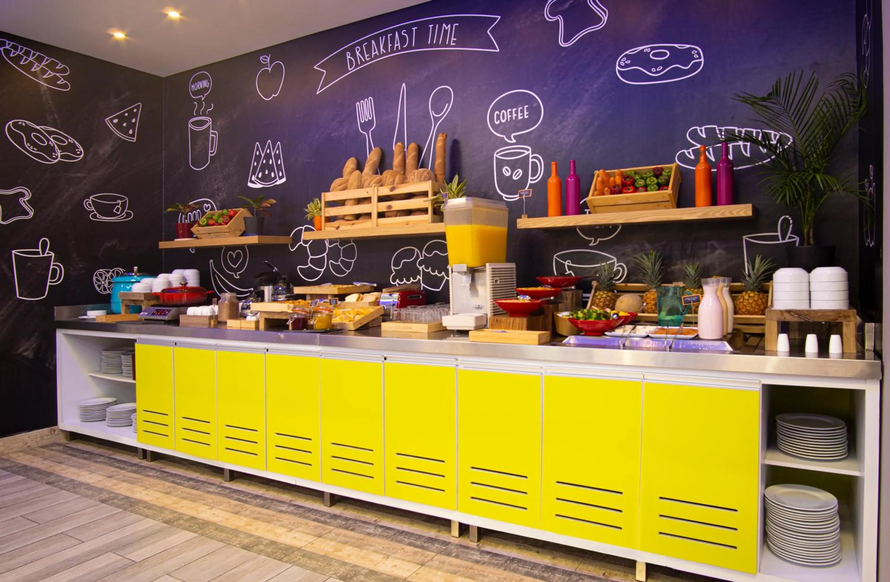 Breakfast in ibis budget Barranquilla