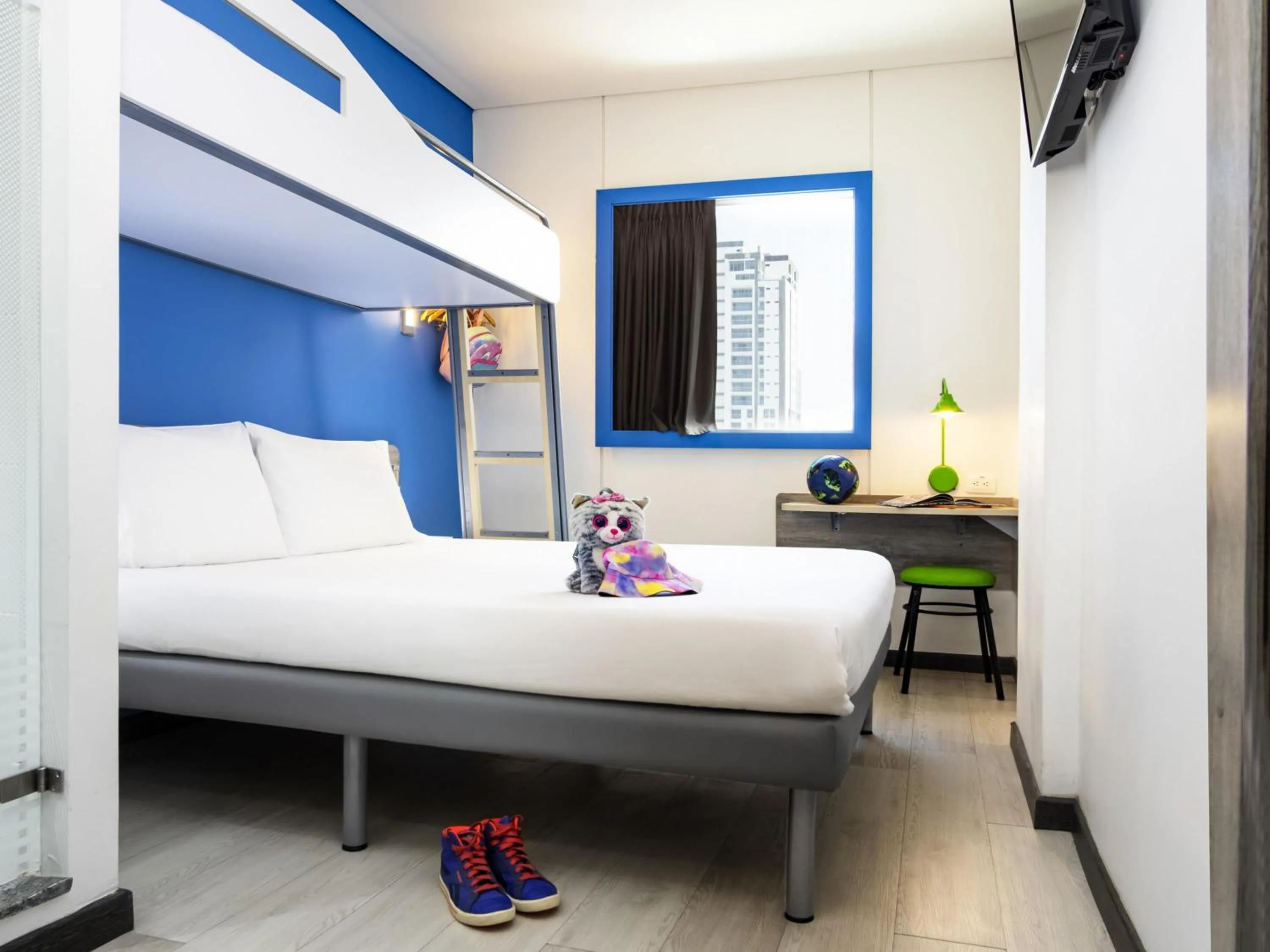 Bedroom, Bed in ibis budget Barranquilla