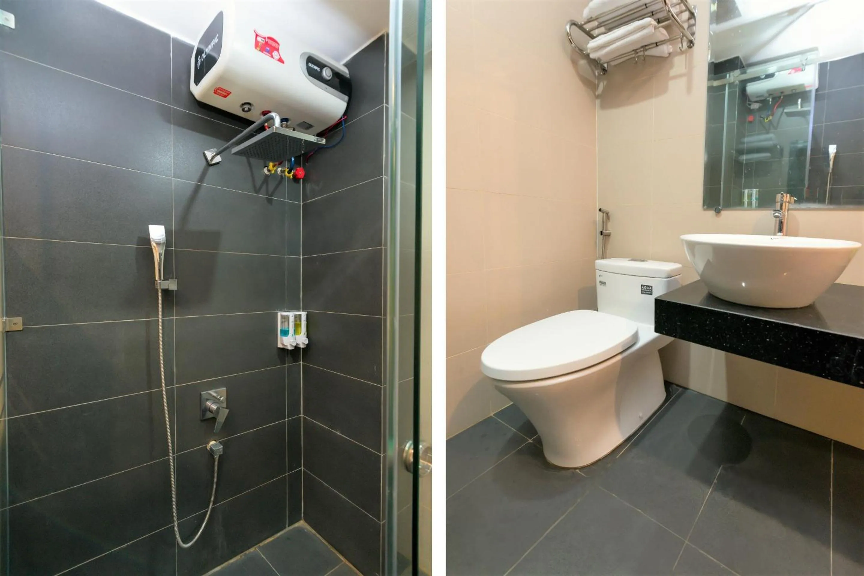 Bathroom in OYO 930 Thang Long Hotel