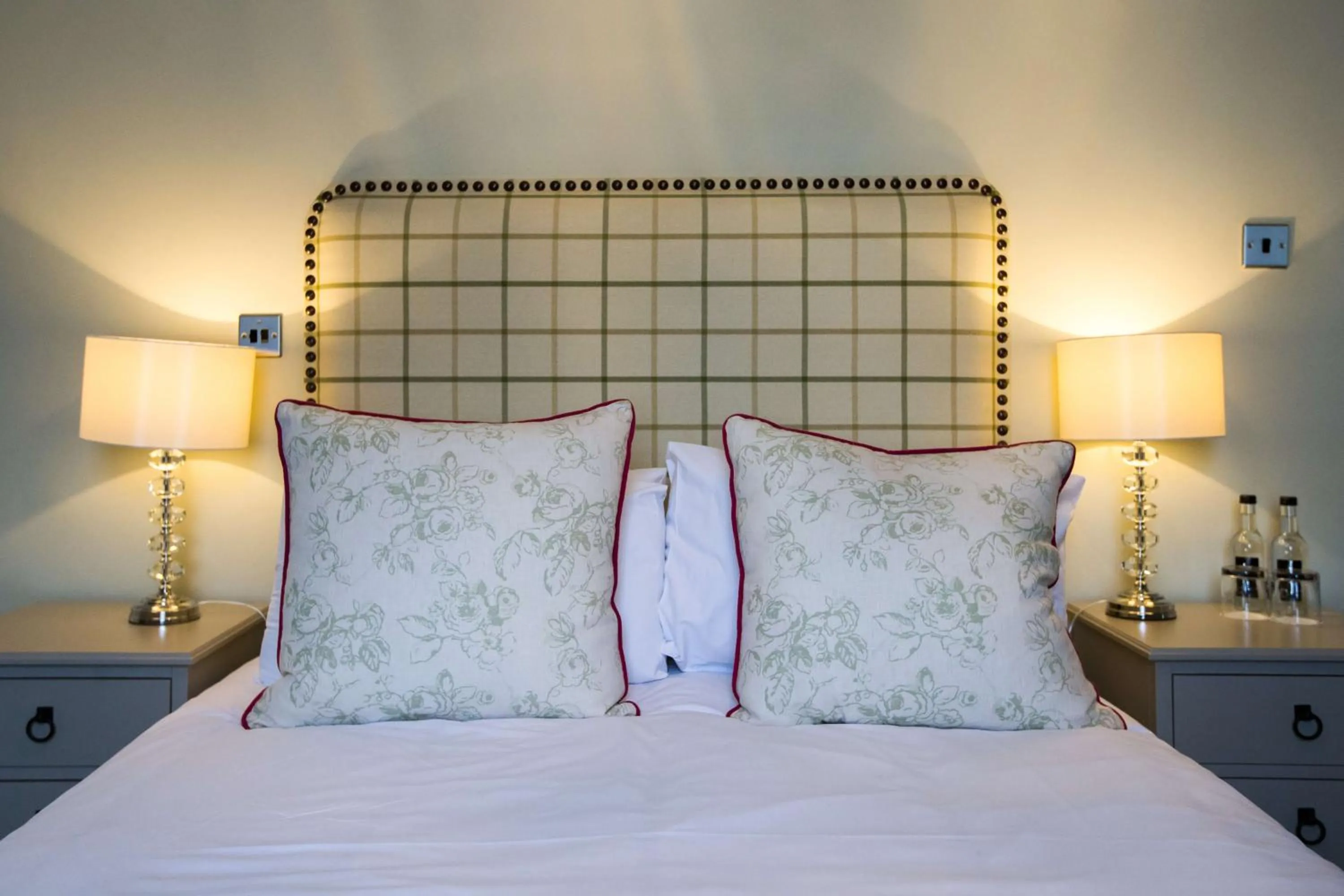 Bed in The Wyndham Hotel