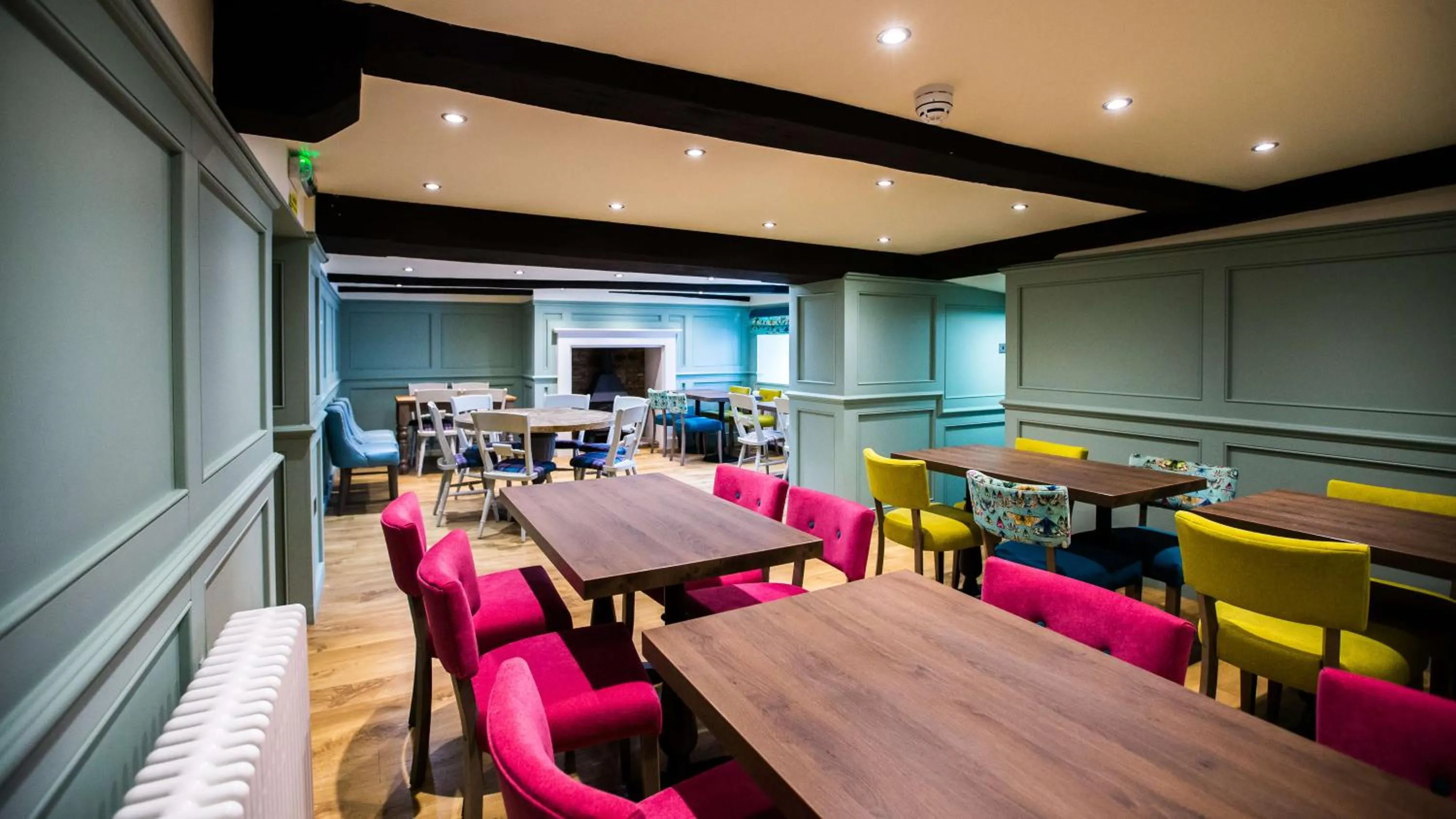 Continental breakfast in The Wyndham Hotel