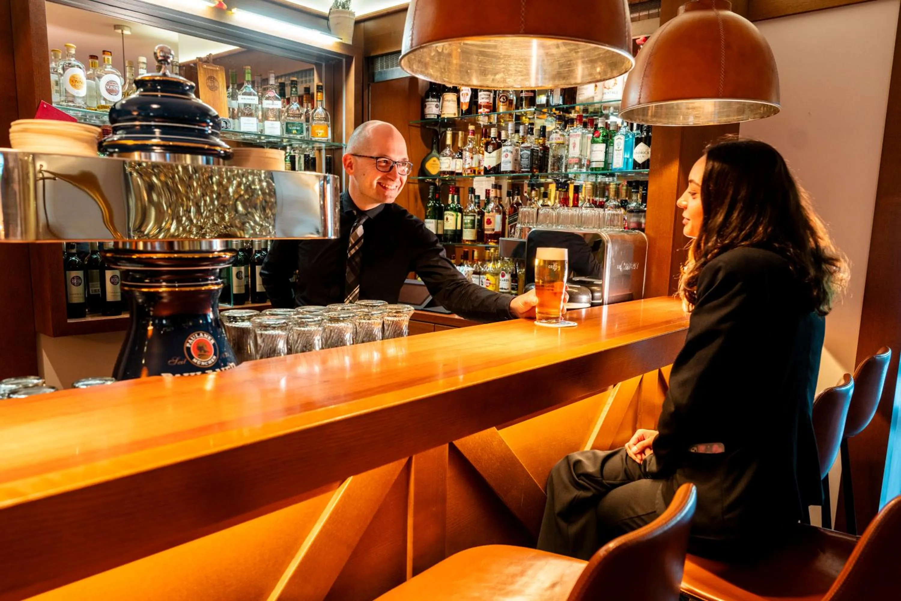 Lounge or bar in Arthotel Ana im Olympiapark