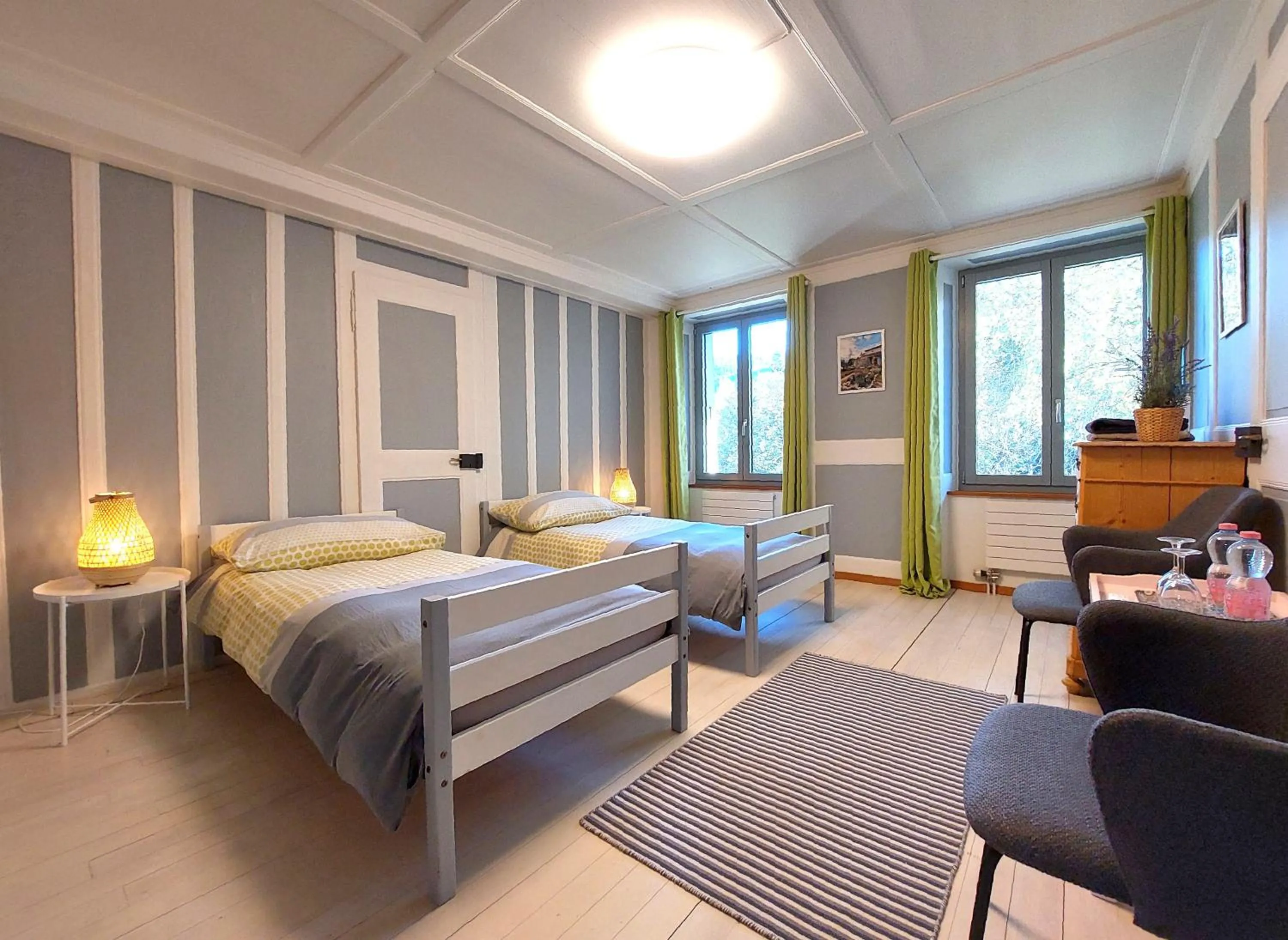 Twin Room - single occupancy in Chambres d'hôtes T'22
