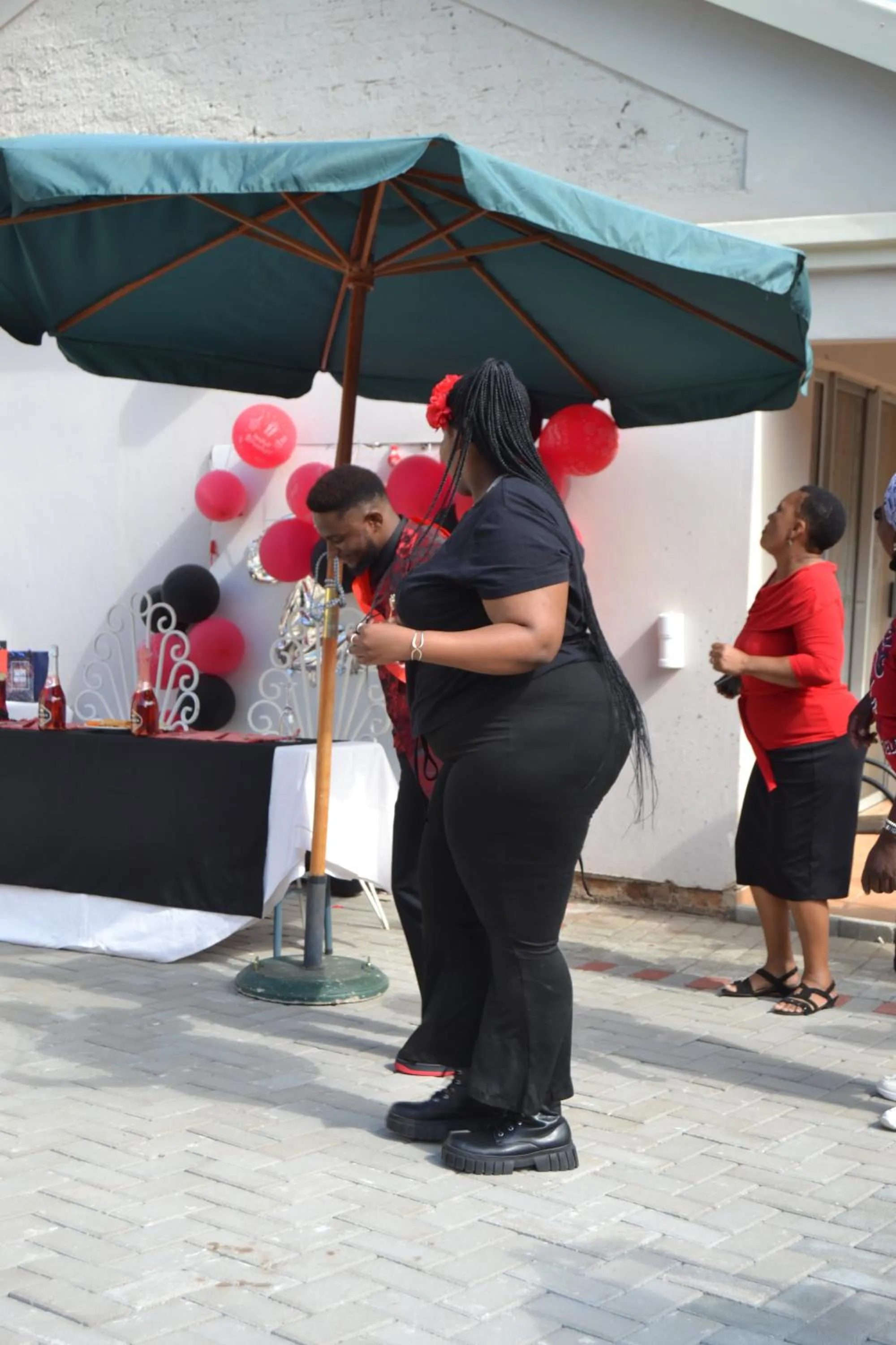 group of guests in Kamogelo Guest House