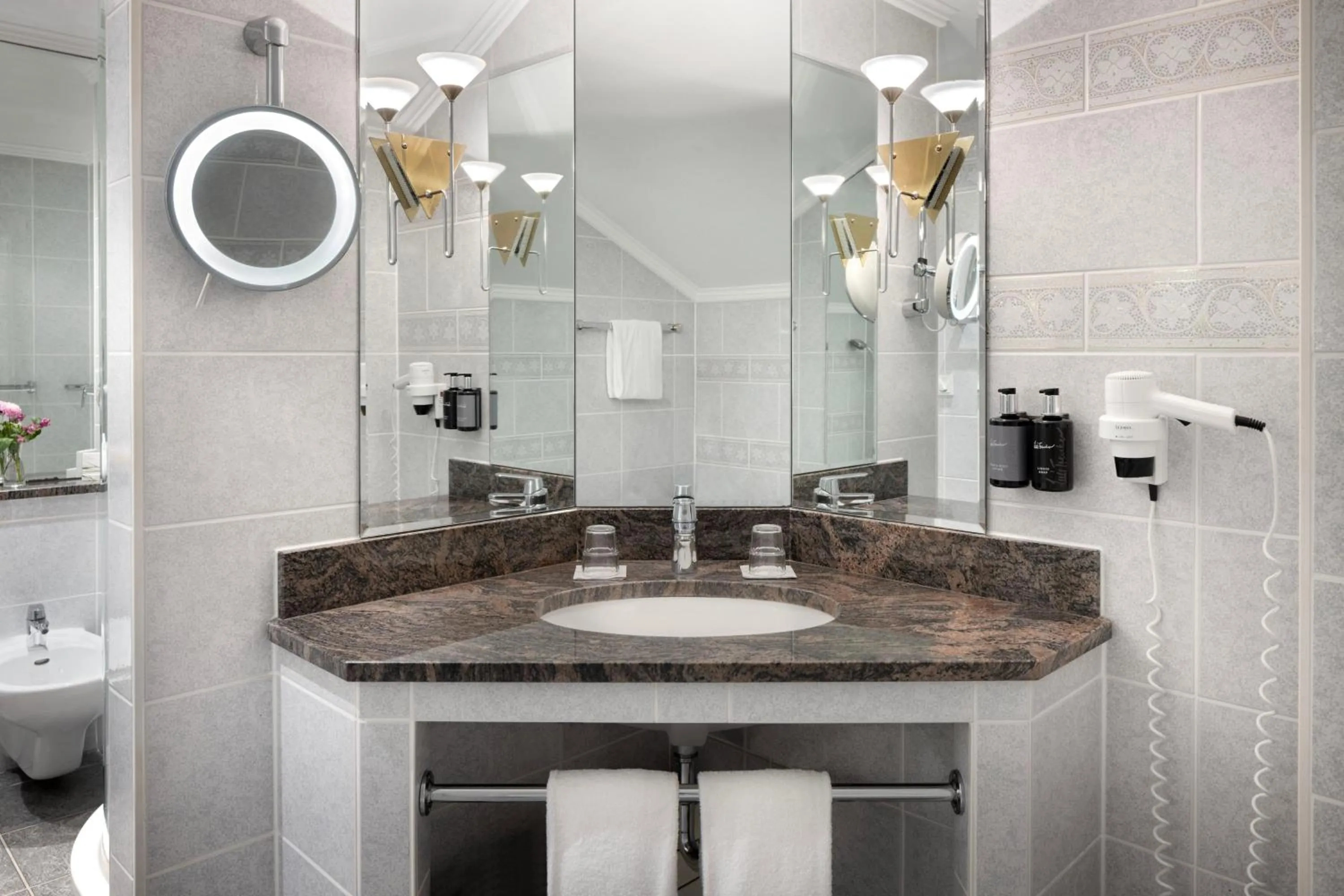 Bathroom in Arabella Alpenhotel am Spitzingsee, a Tribute Portfolio Hotel