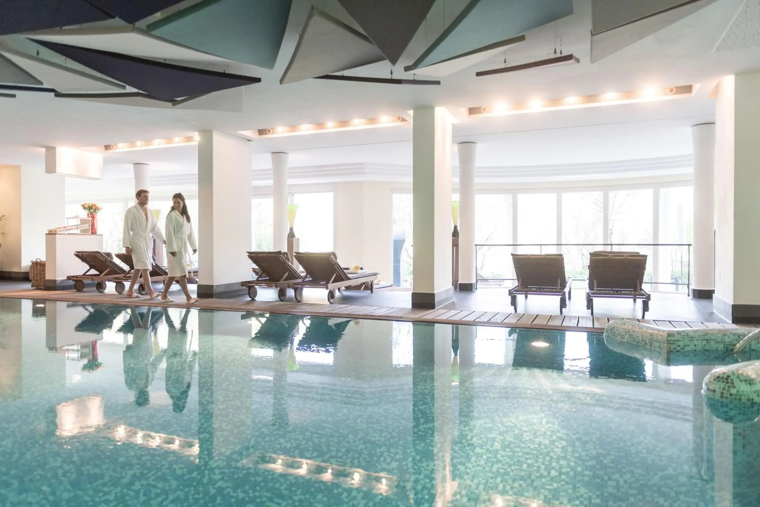 Spa and wellness centre/facilities, Swimming Pool in Arabella Alpenhotel am Spitzingsee