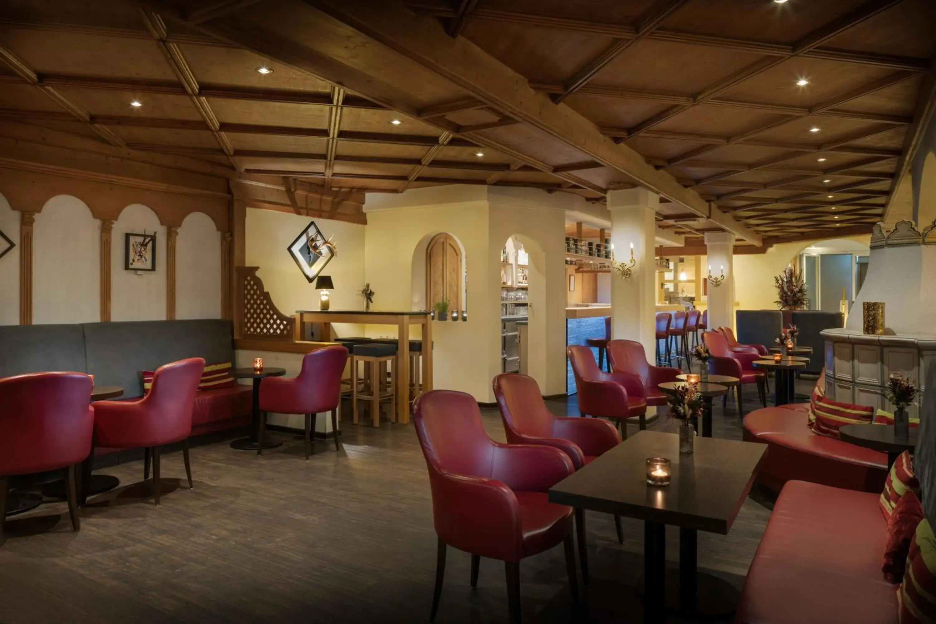 Restaurant/places to eat, Lounge/Bar in Arabella Alpenhotel am Spitzingsee
