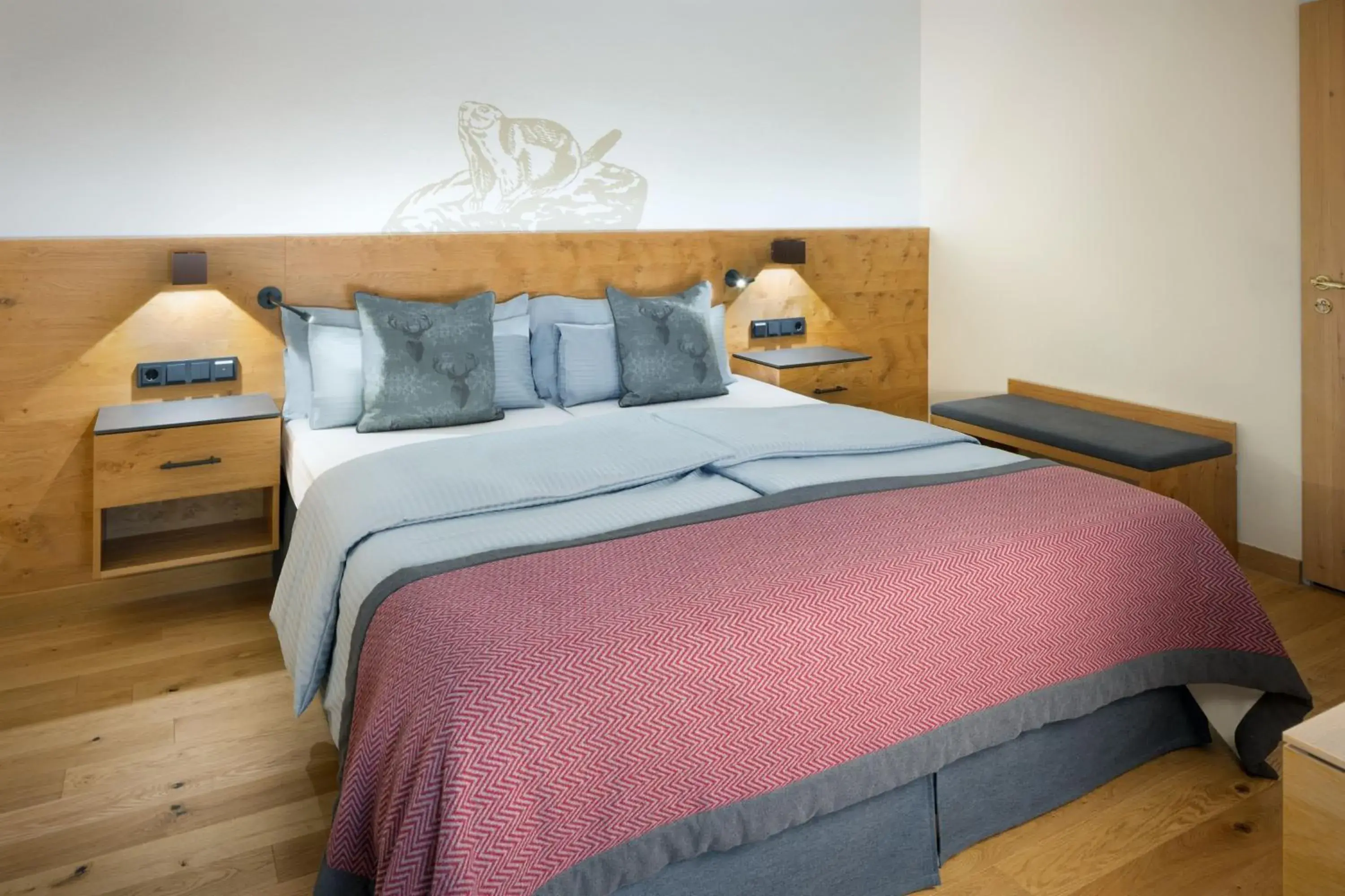 Bedroom, Bed in Arabella Alpenhotel am Spitzingsee