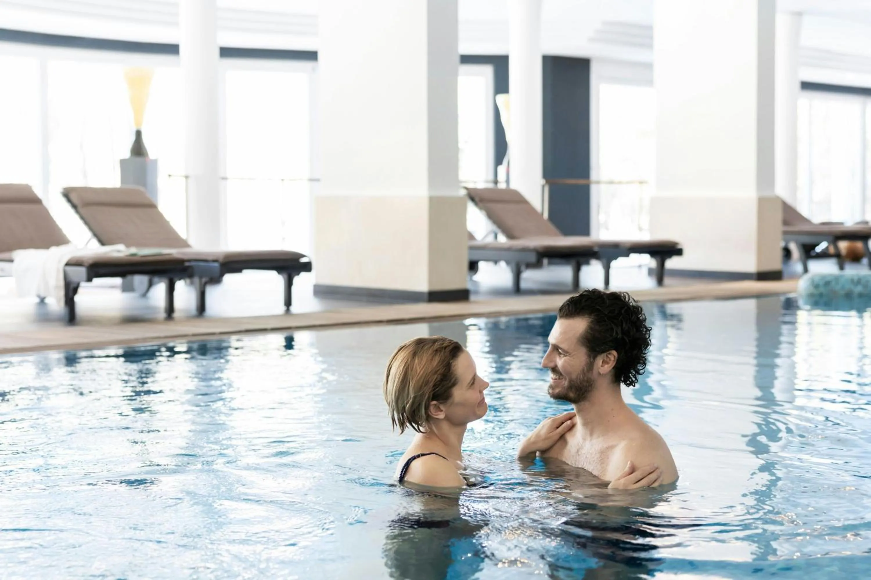 Swimming pool in Arabella Alpenhotel am Spitzingsee, a Tribute Portfolio Hotel