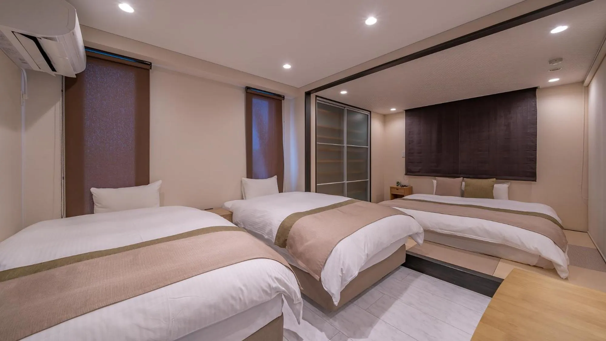 Bed in Residence Hotel Takayama Station