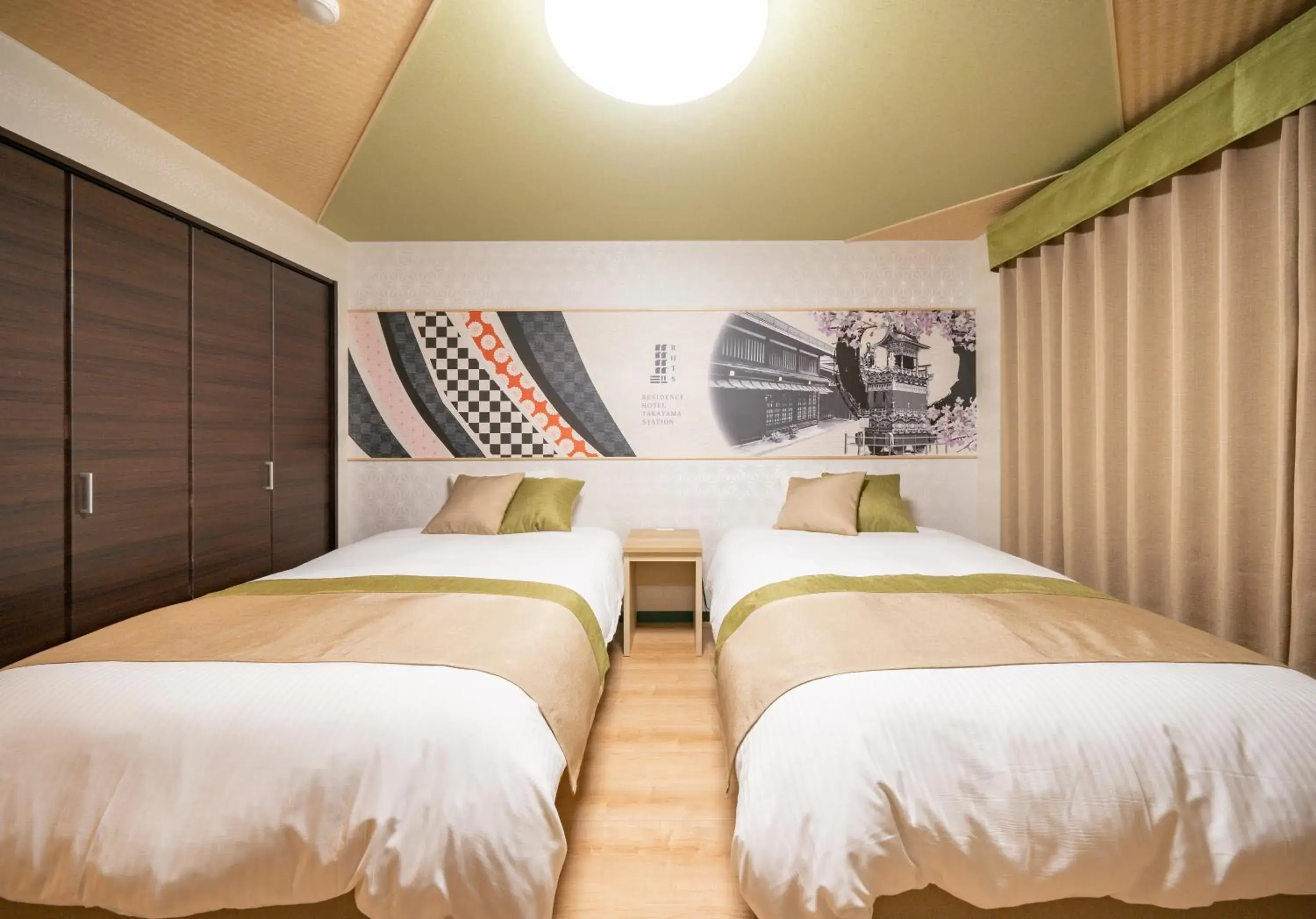 Standard Twin Room in Residence Hotel Takayama Station Standard Twin Room in Residence Hotel Takayama Station