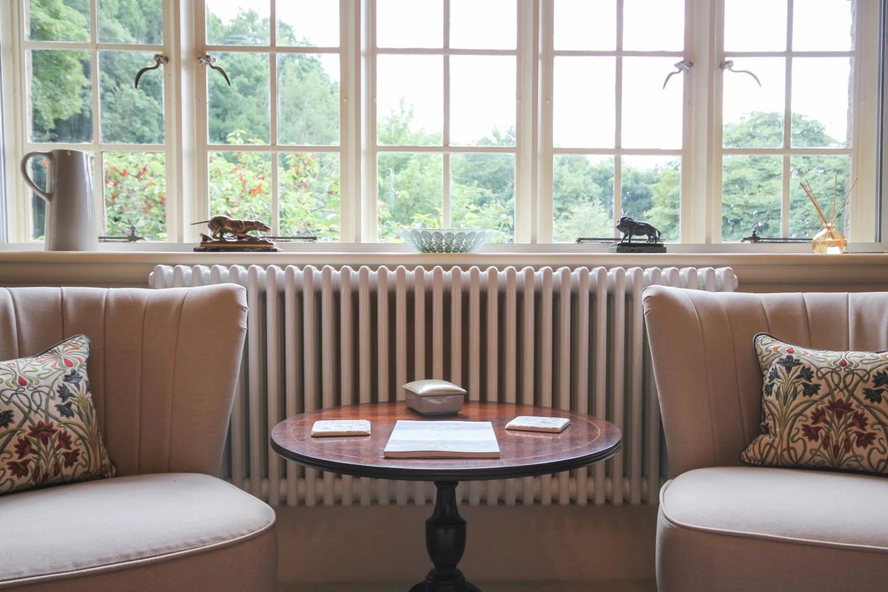 Seating area in Gellihaf House