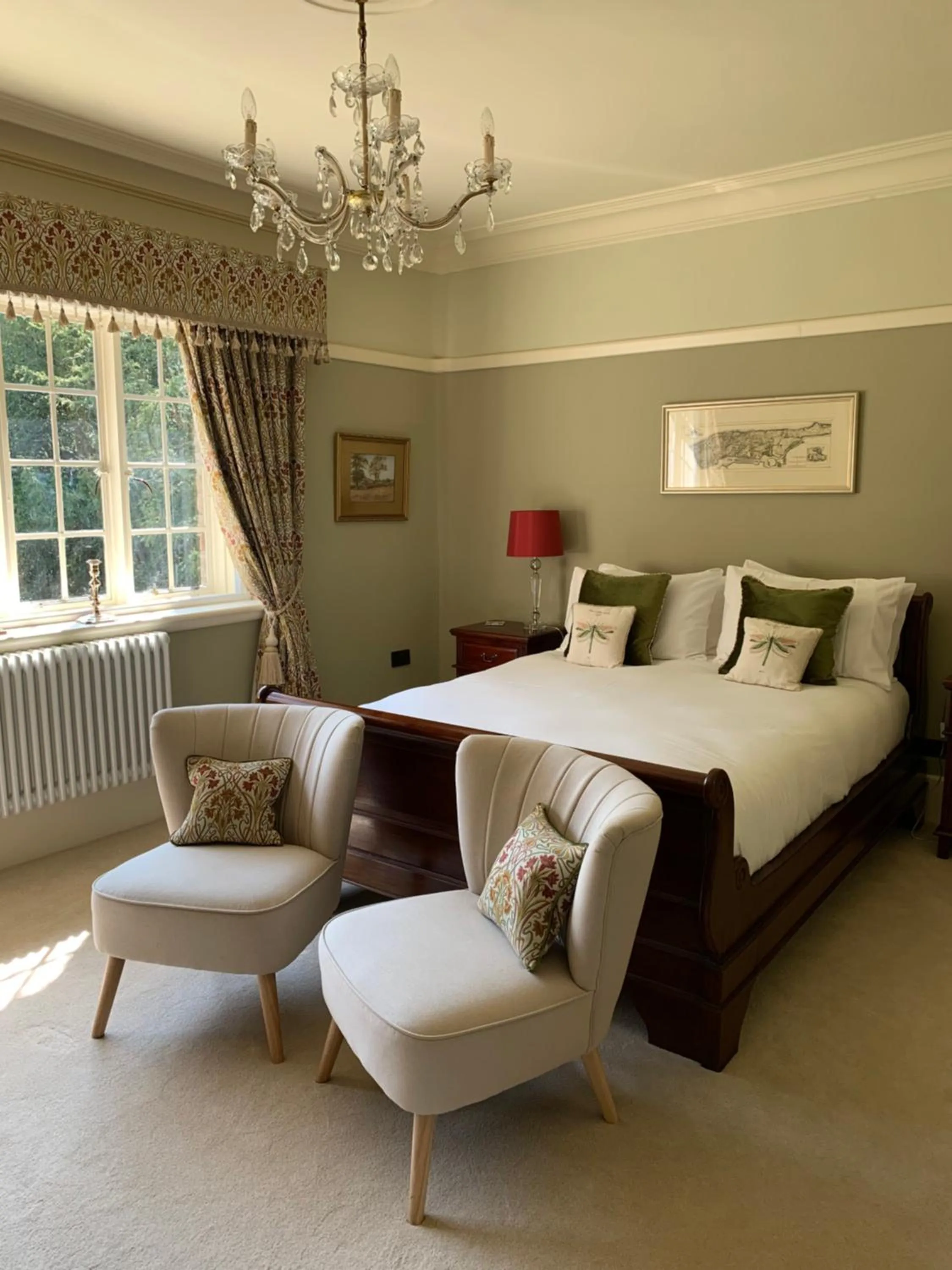 Bed in Gellihaf House