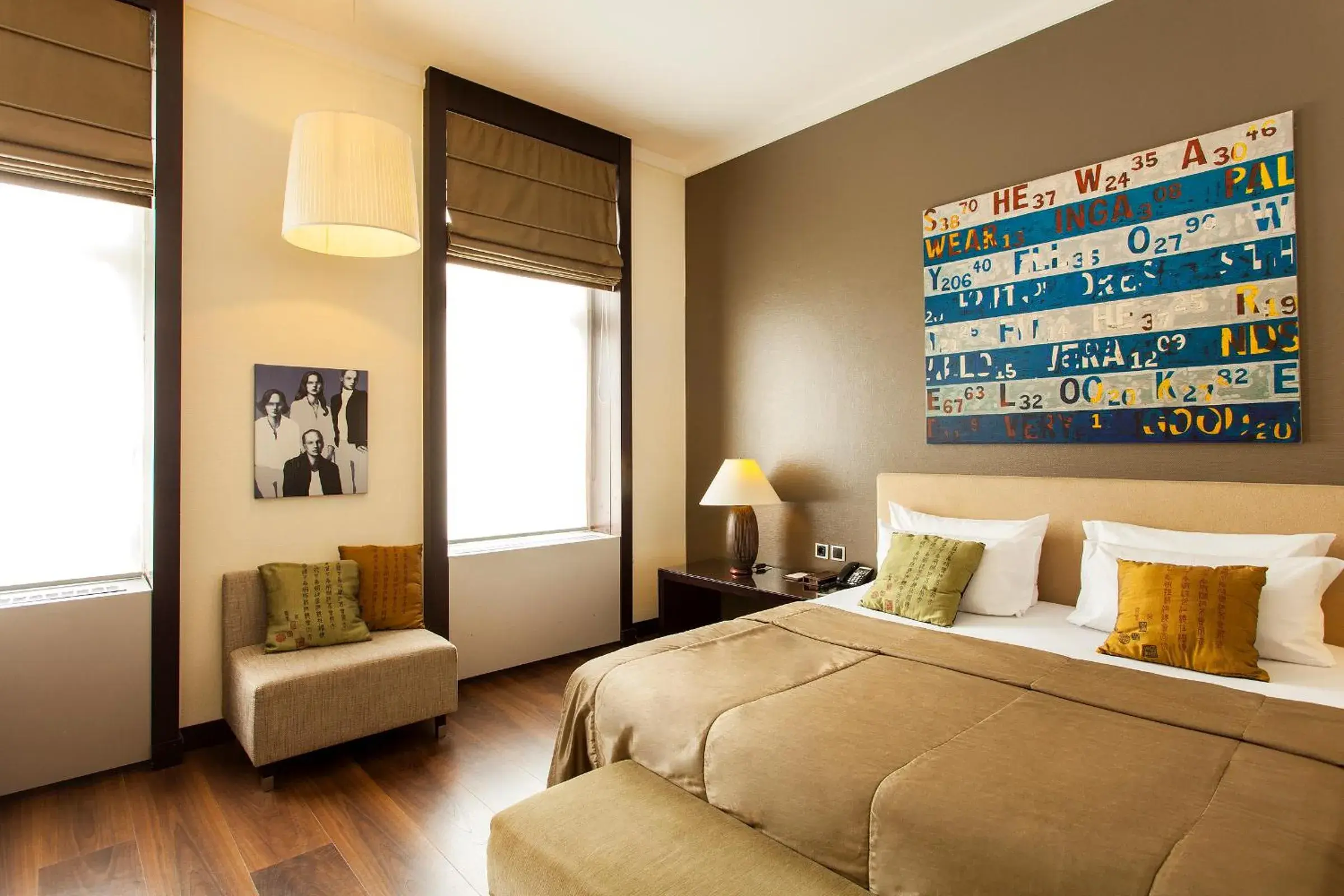 Day, Bed in Quentin Design Hotel Berlin Day, Bed in Quentin Design Hotel Berlin