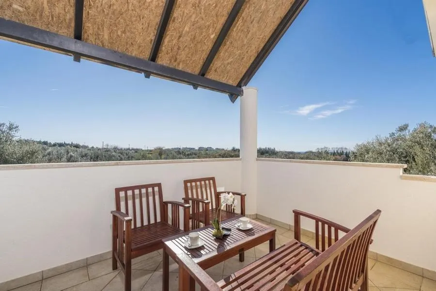 Balcony/Terrace in Holiday Home Rosie