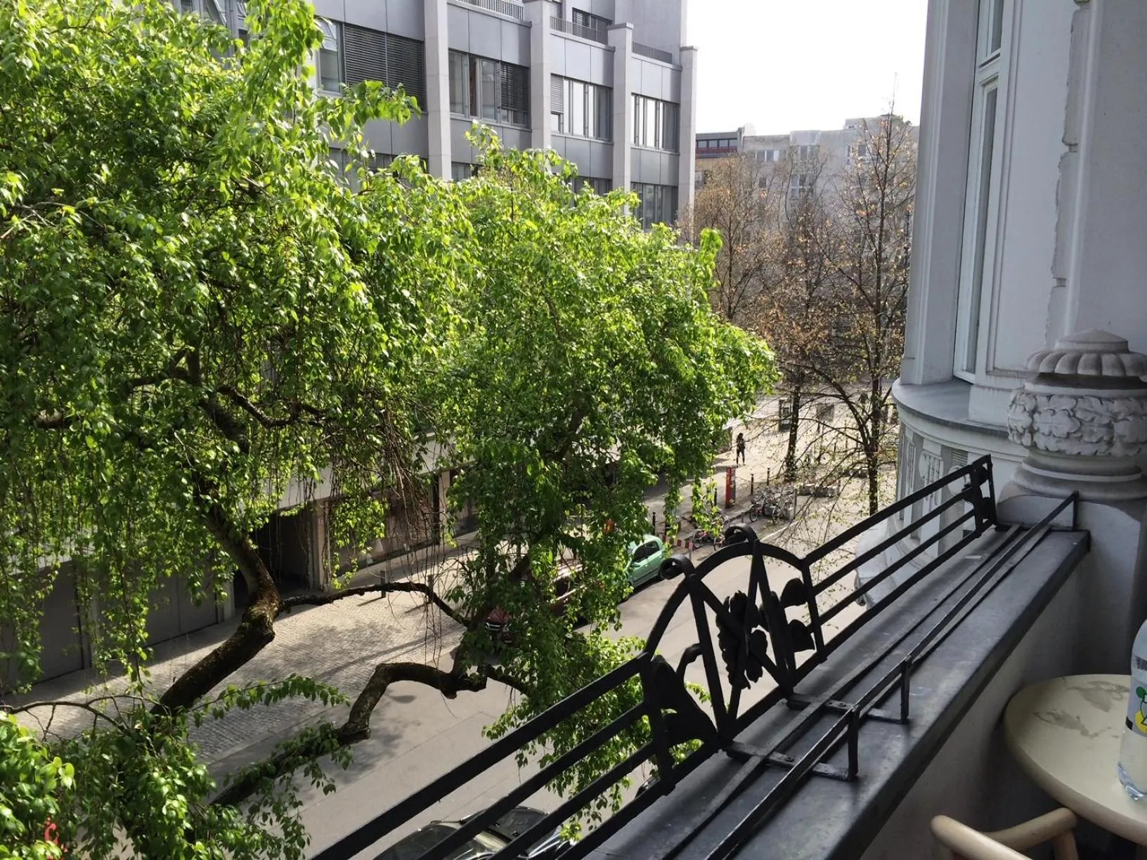 Quiet street view in Hotel Astrid am Kurfürstendamm