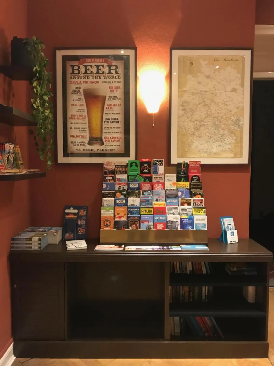 Library in Hotel Astrid am Kurfürstendamm