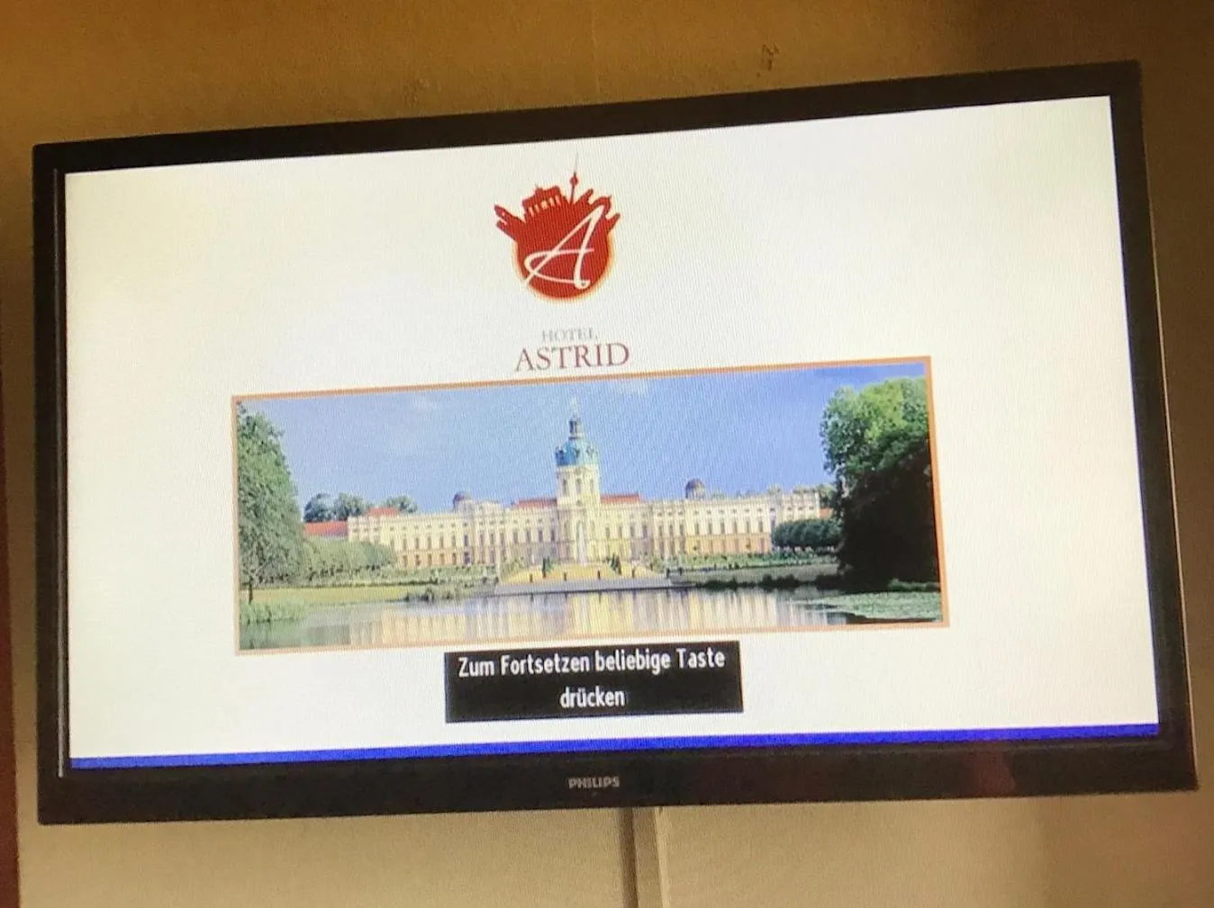 TV and multimedia in Hotel Astrid am Kurfürstendamm