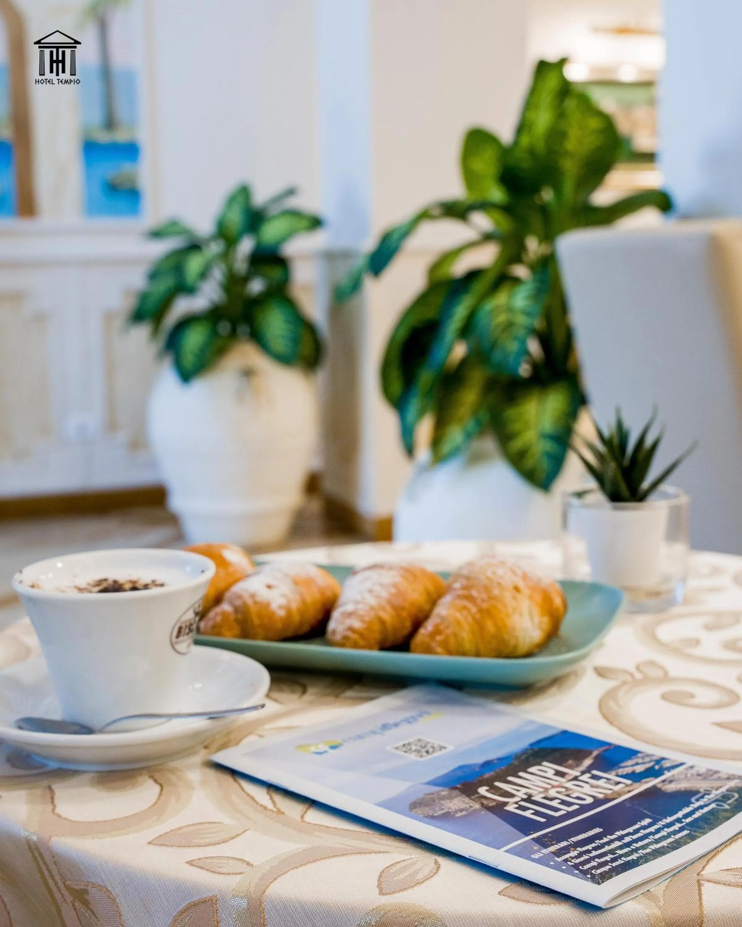 Food and drinks in Hotel Tempio