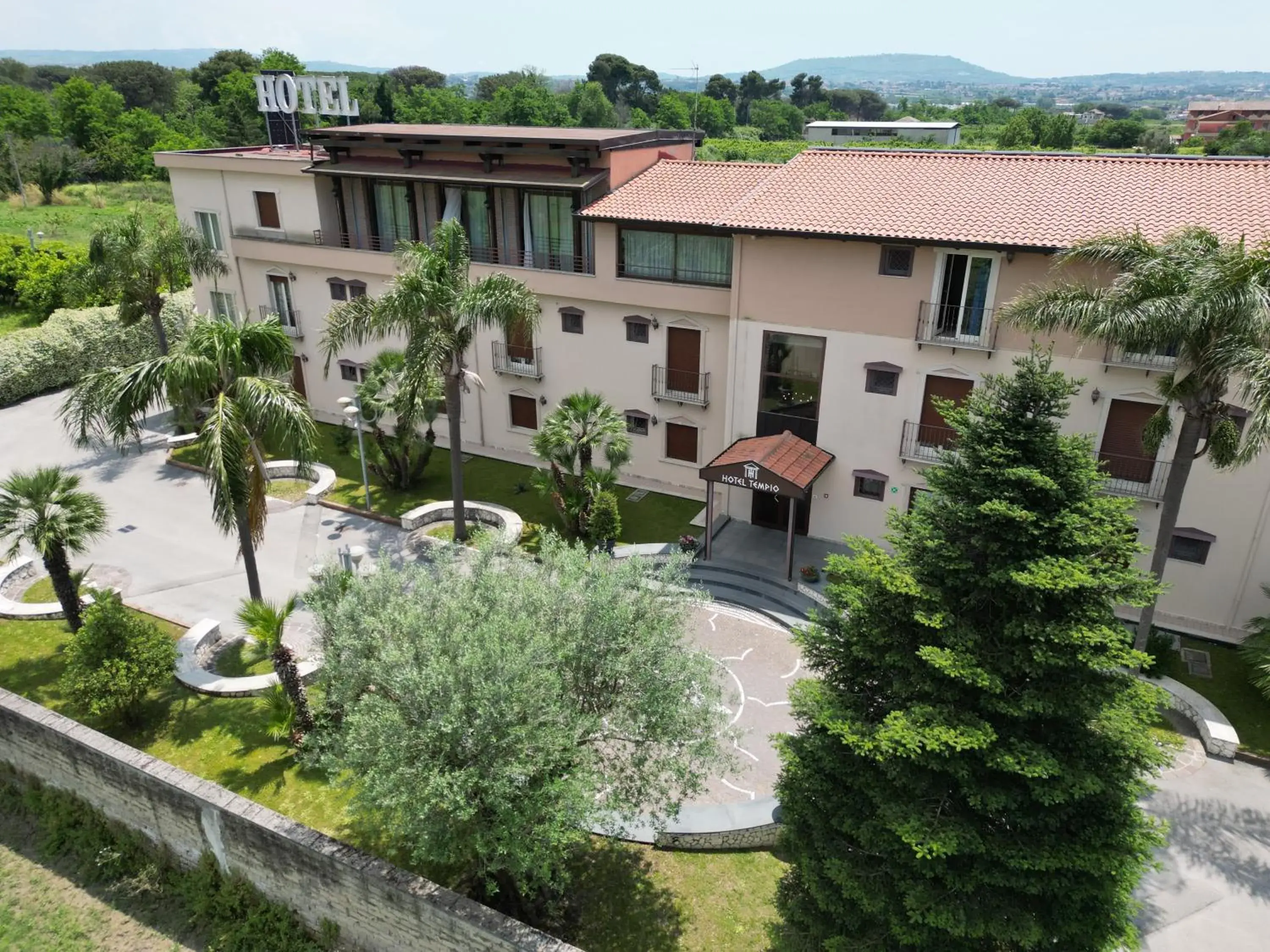 Property building in Hotel Tempio Property building in Hotel Tempio