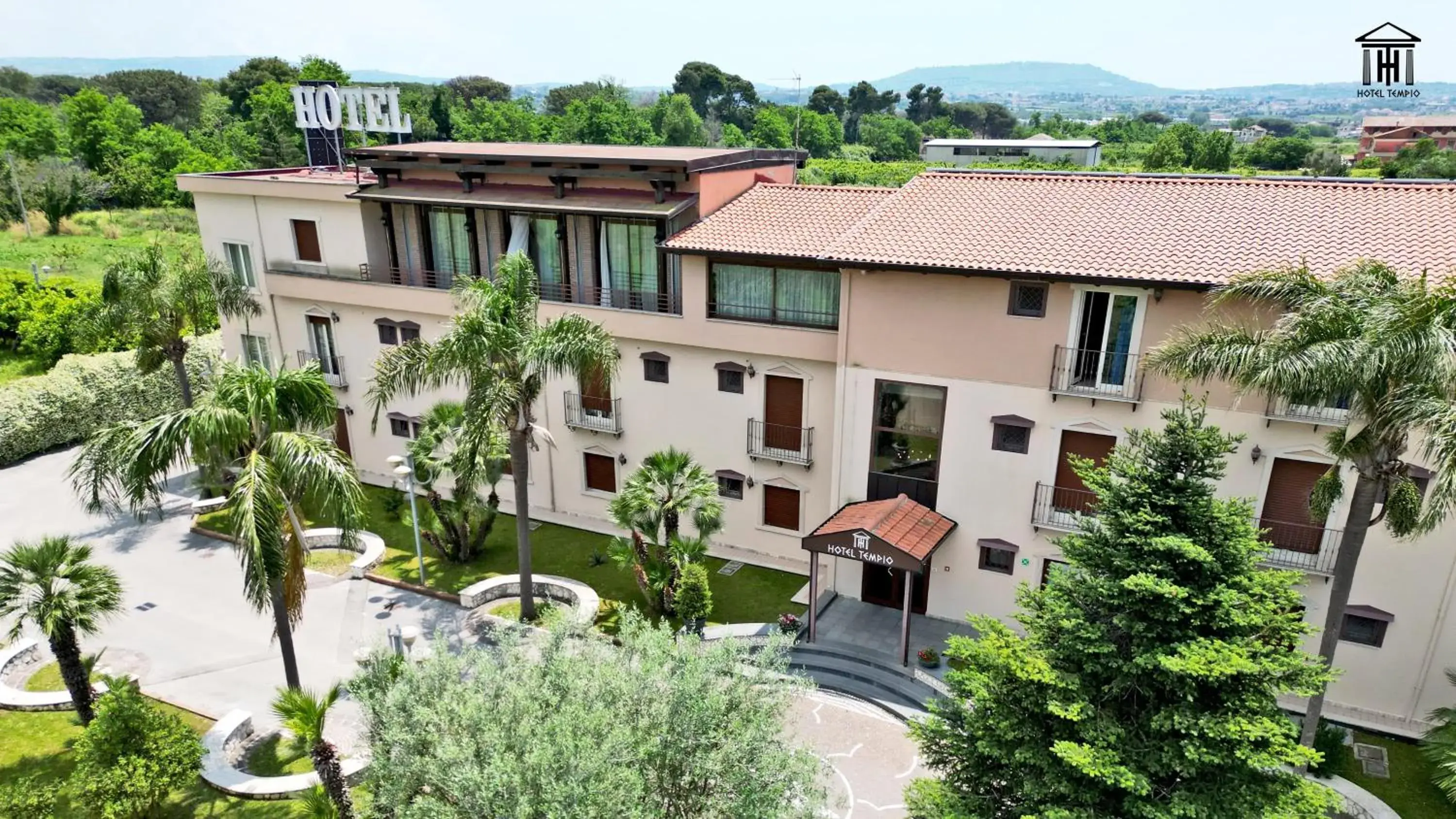 Property building in Hotel Tempio Property building in Hotel Tempio