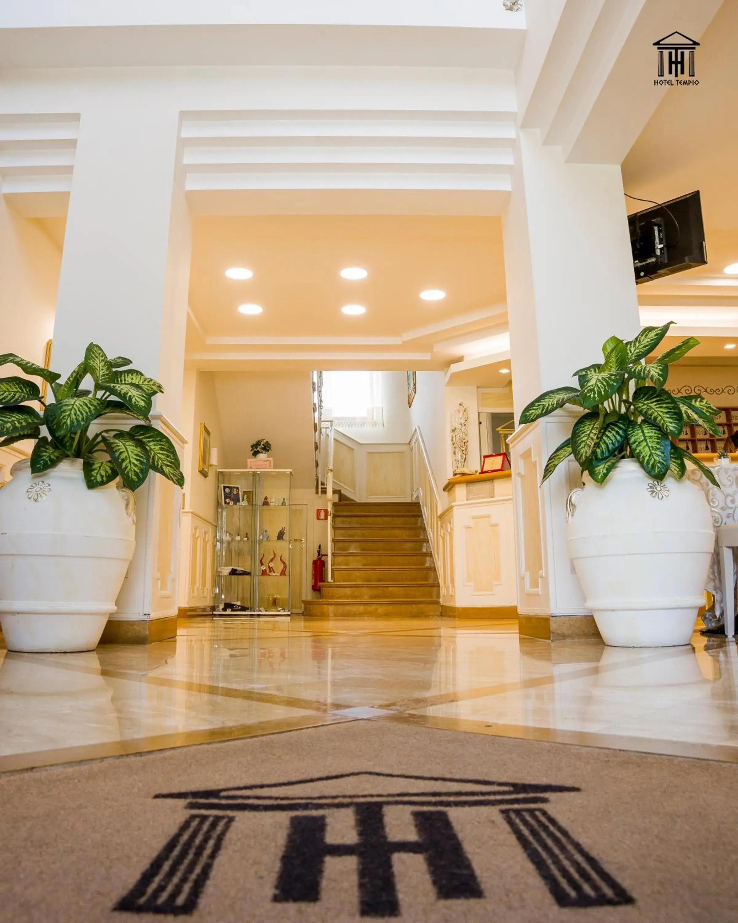 Lobby or reception in Hotel Tempio Lobby or reception in Hotel Tempio