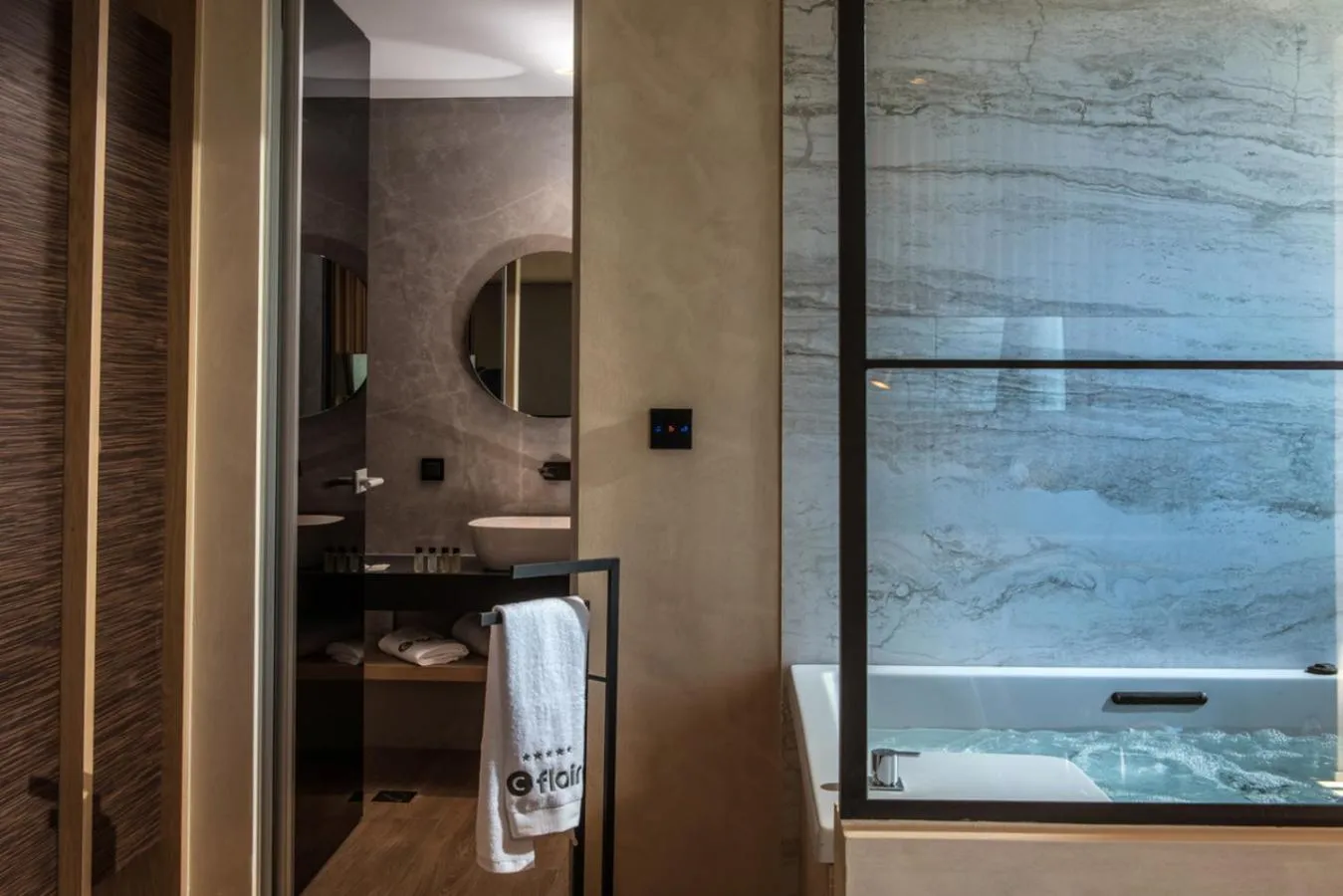 Bathroom in Chania Flair Boutique Hotel, Adults only, Tapestry Collection by Hilton