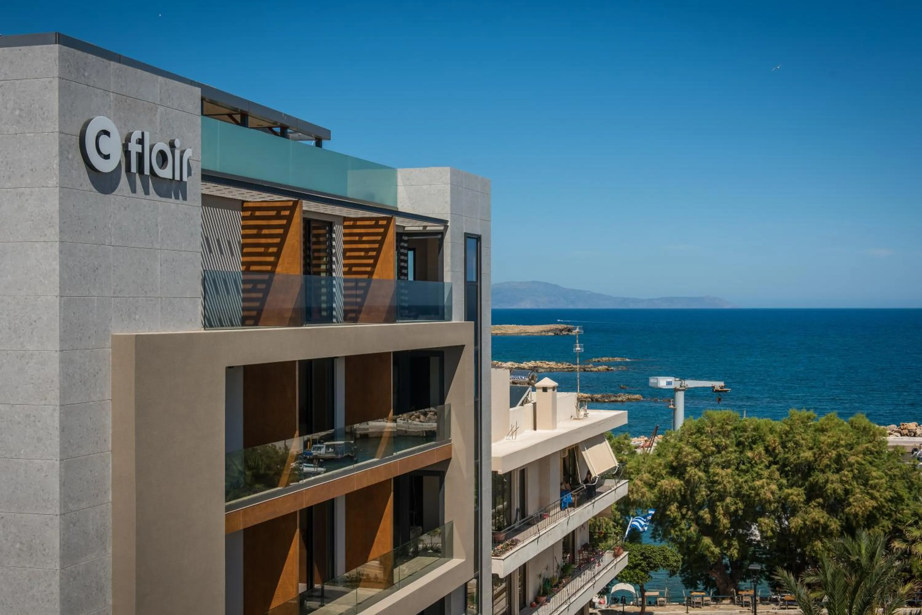 Property building in Chania Flair Boutique Hotel, Adults only, Tapestry Collection by Hilton