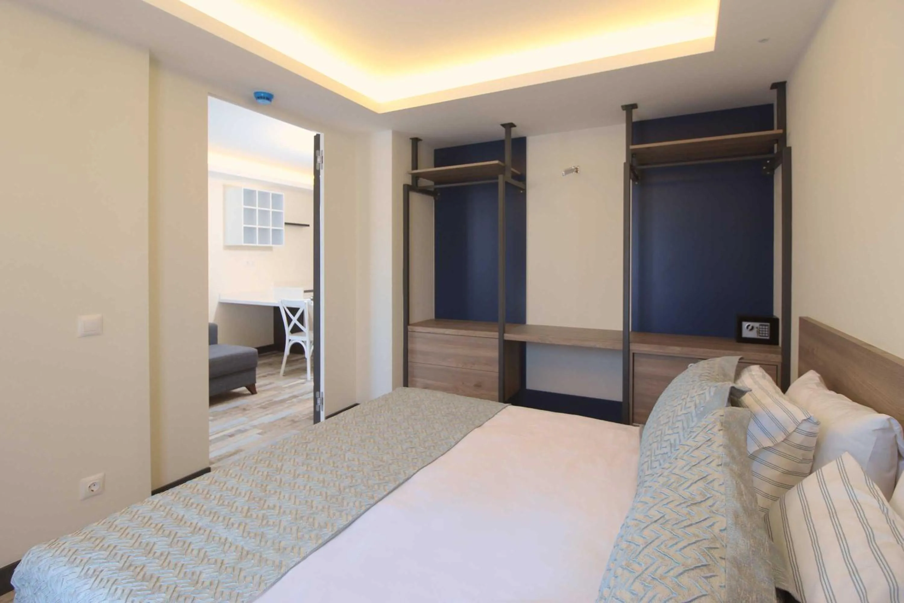 Bed in Acropol Of Bodrum Beach Hotel