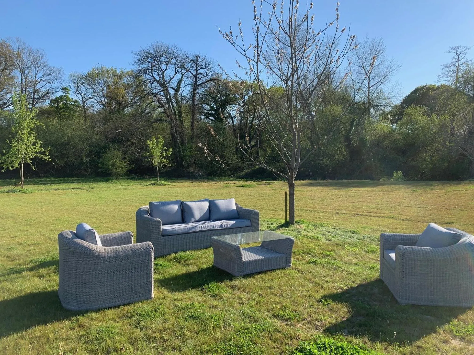 Garden in Les Villas d Onalou Kergastel