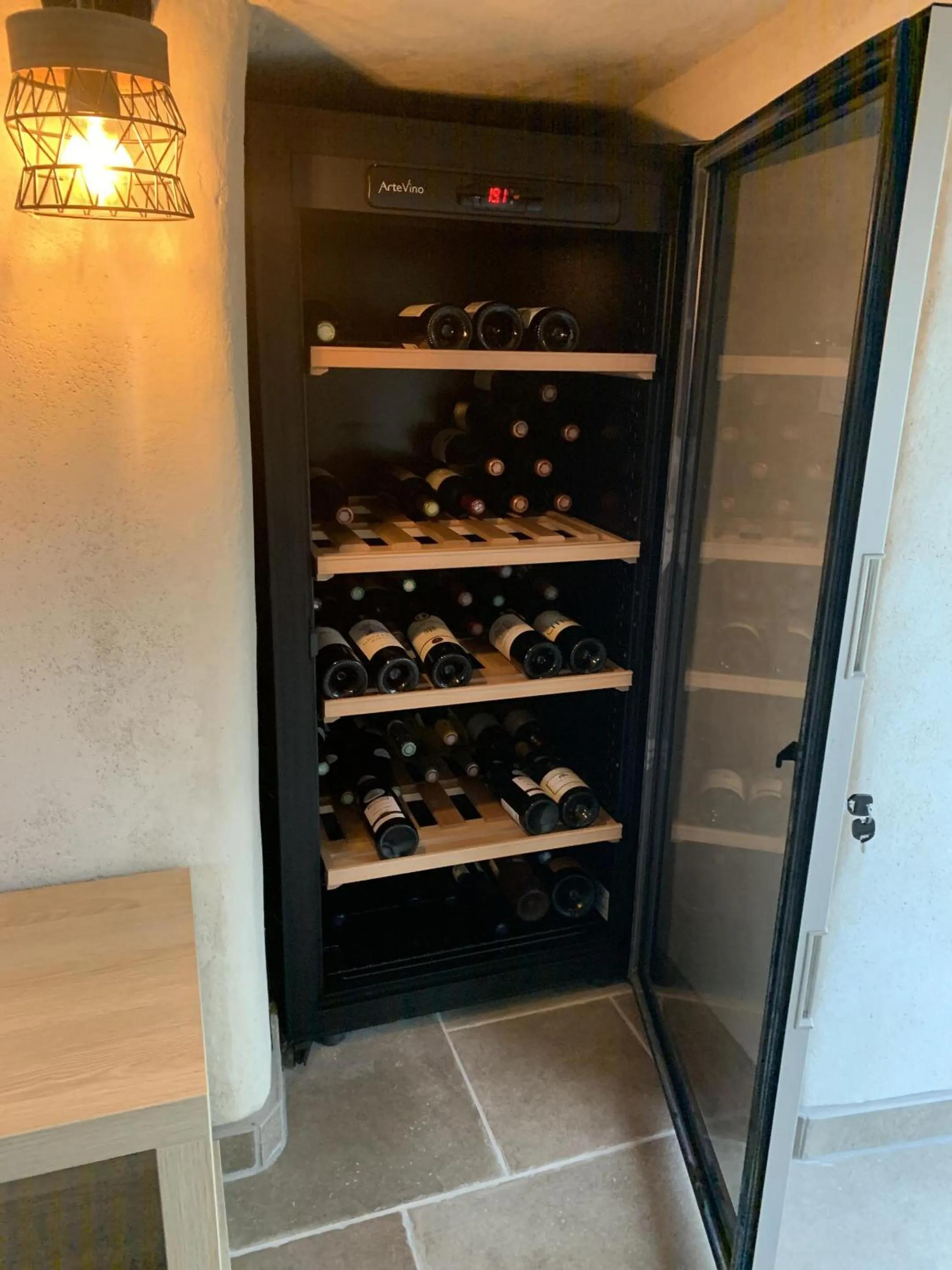 Kitchen or kitchenette in Les Villas d Onalou Kergastel