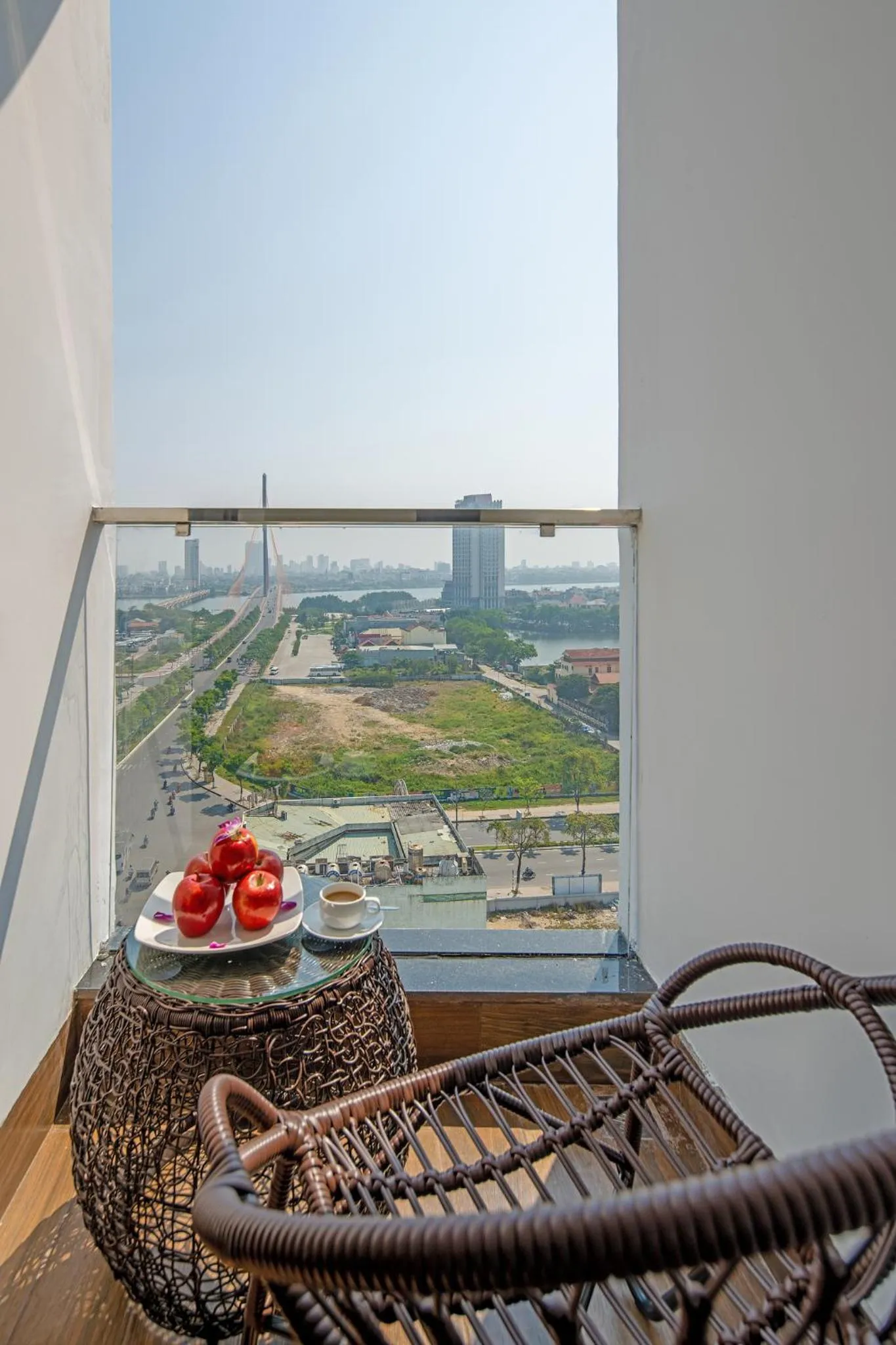 Balcony/Terrace in Gold Plaza Hotel Da Nang