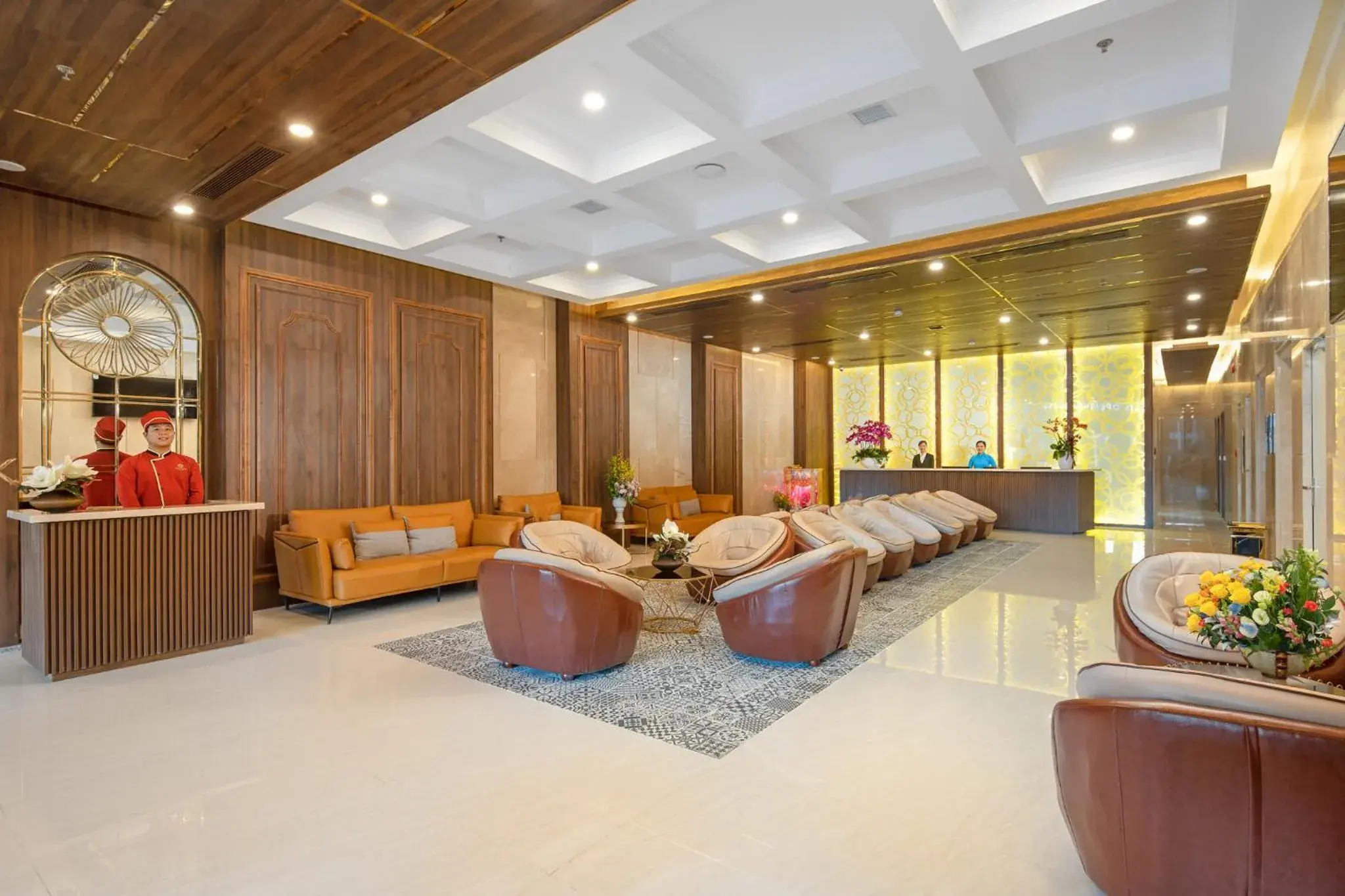 Lobby or reception in Gold Plaza Hotel Da Nang Lobby or reception in Gold Plaza Hotel Da Nang