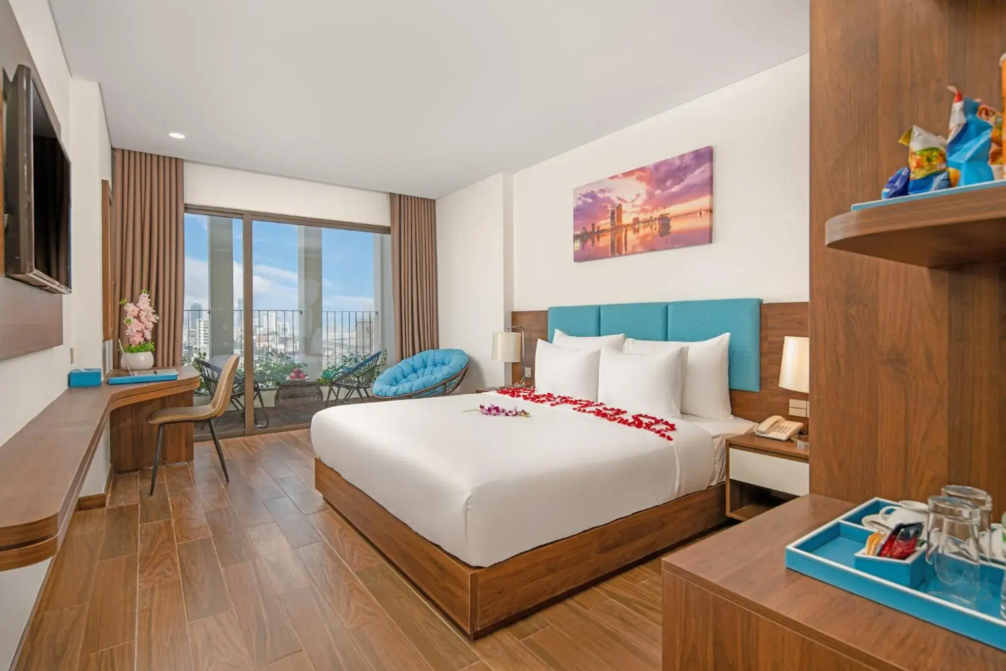 Photo of the whole room, Bed in Gold Plaza Hotel Da Nang Photo of the whole room, Bed in Gold Plaza Hotel Da Nang