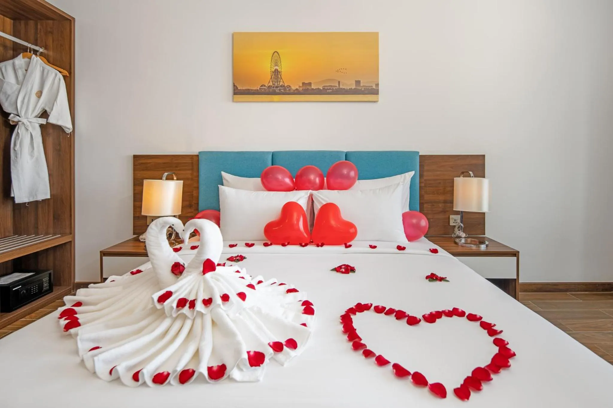 Bed in Gold Plaza Hotel Da Nang