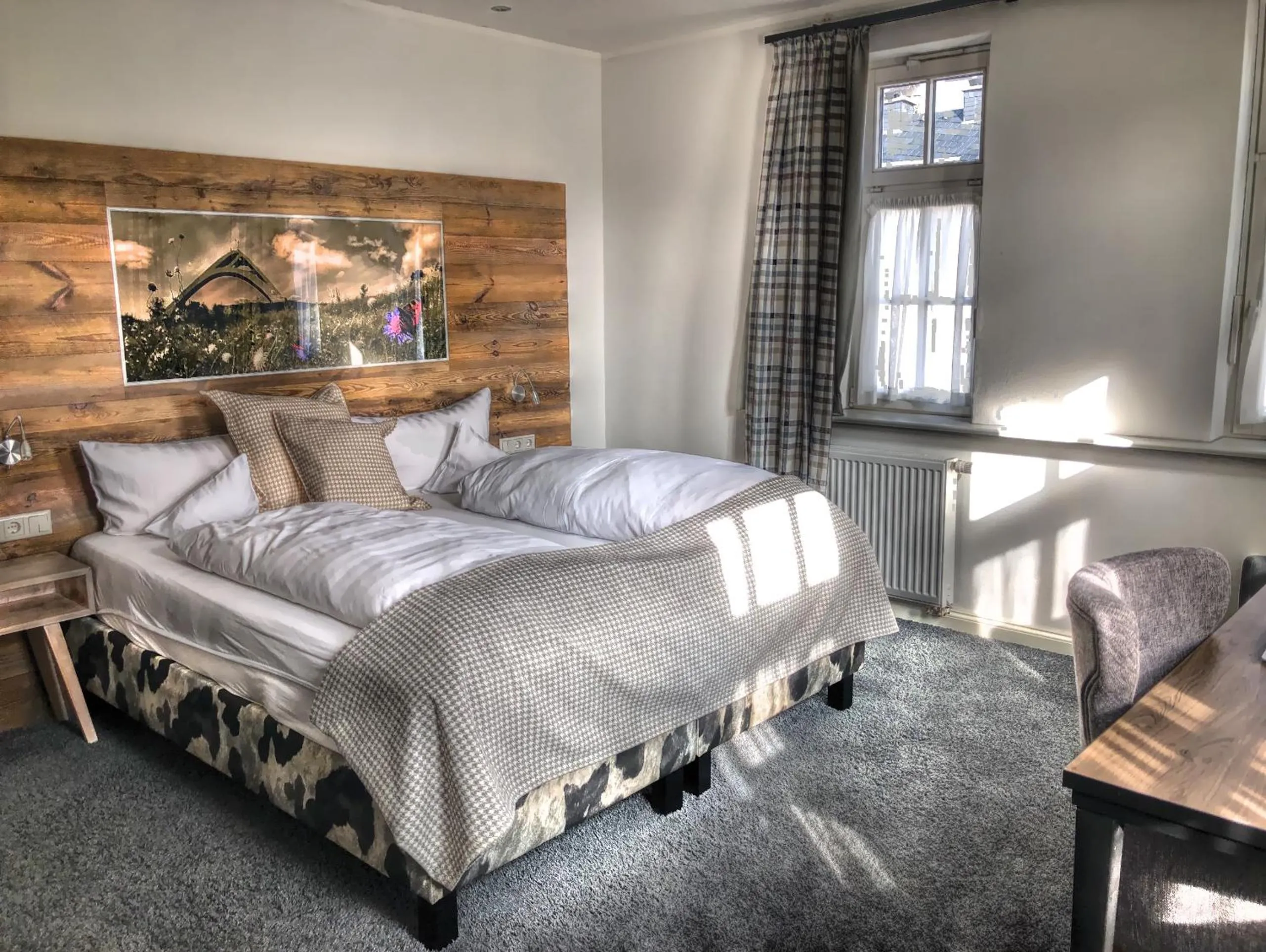 Photo of the whole room, Bed in Hotel Nuhnetal