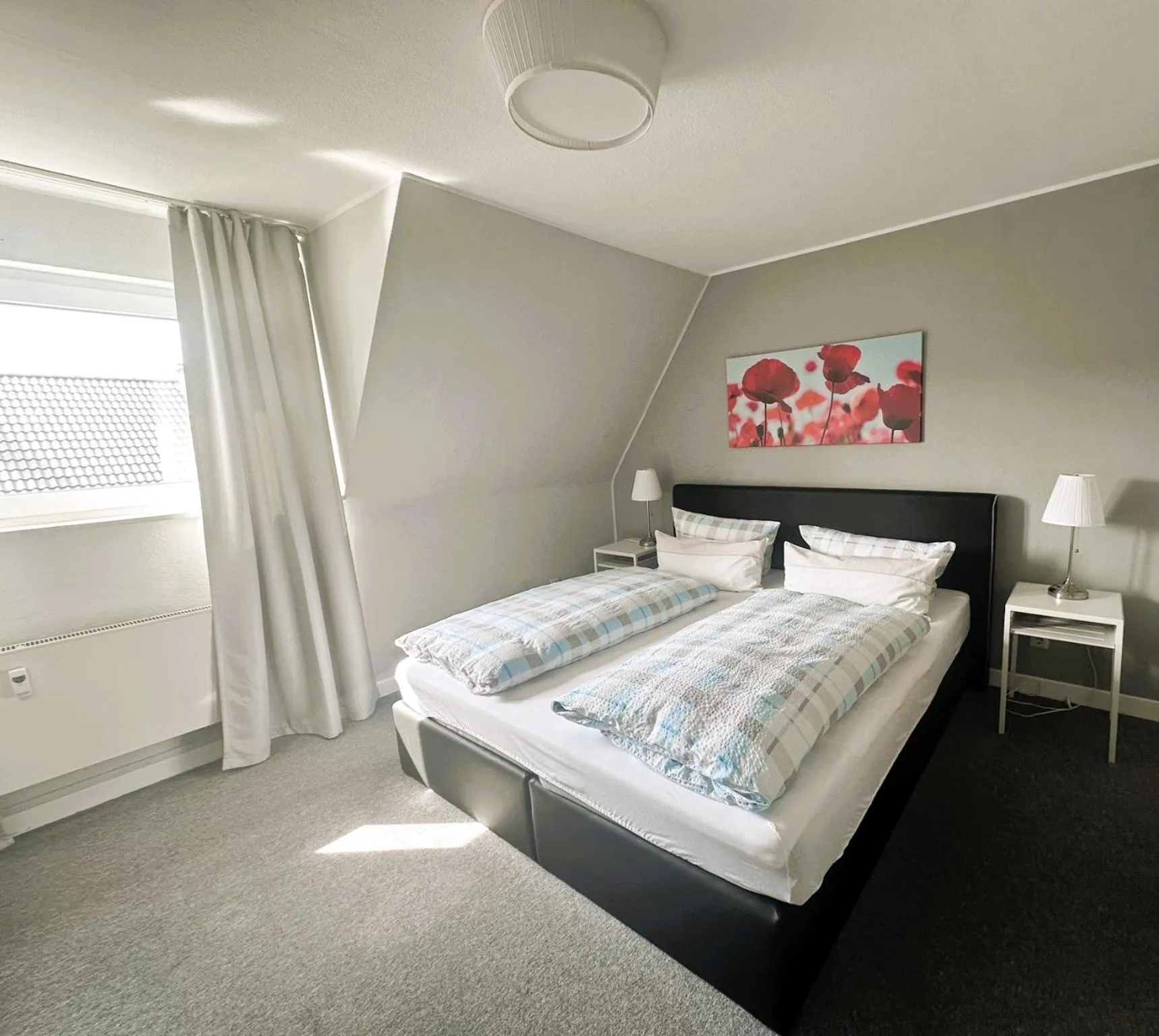 Bed in Hotel Nuhnetal